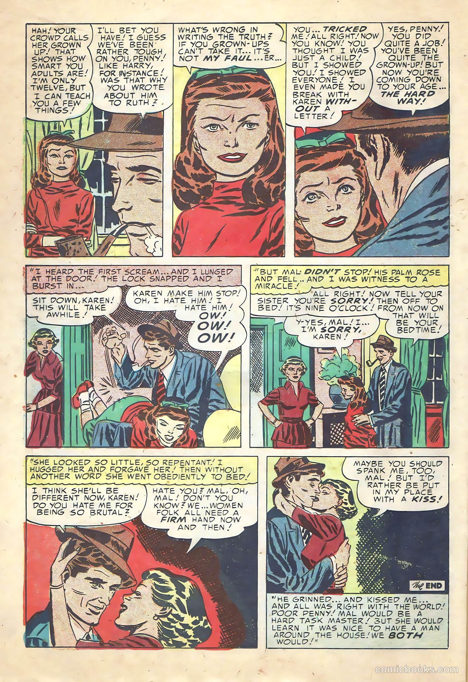 Young Romance #54 (1953) — page 30 of 44