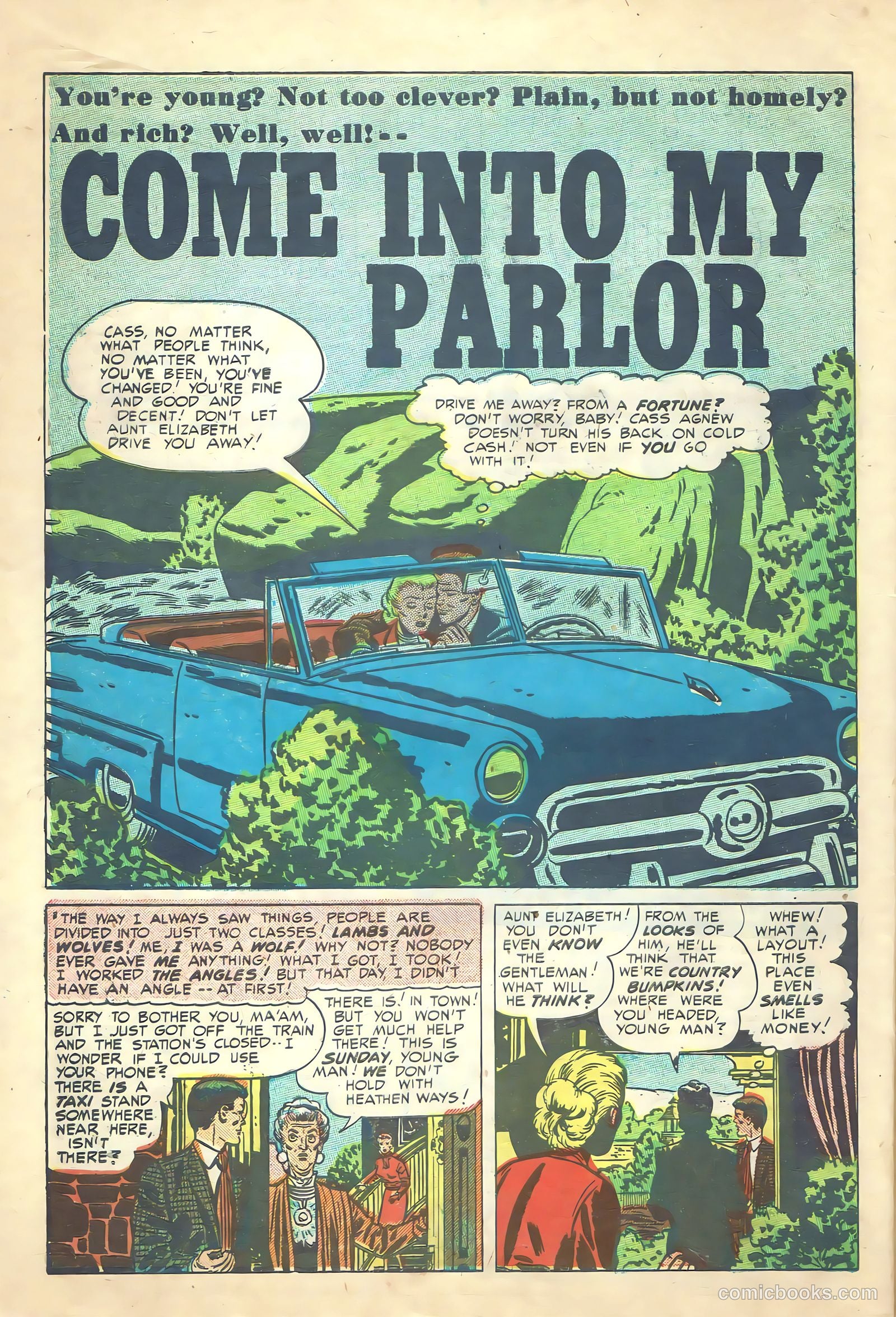 Young Romance #54 (1953) — page 34 of 44