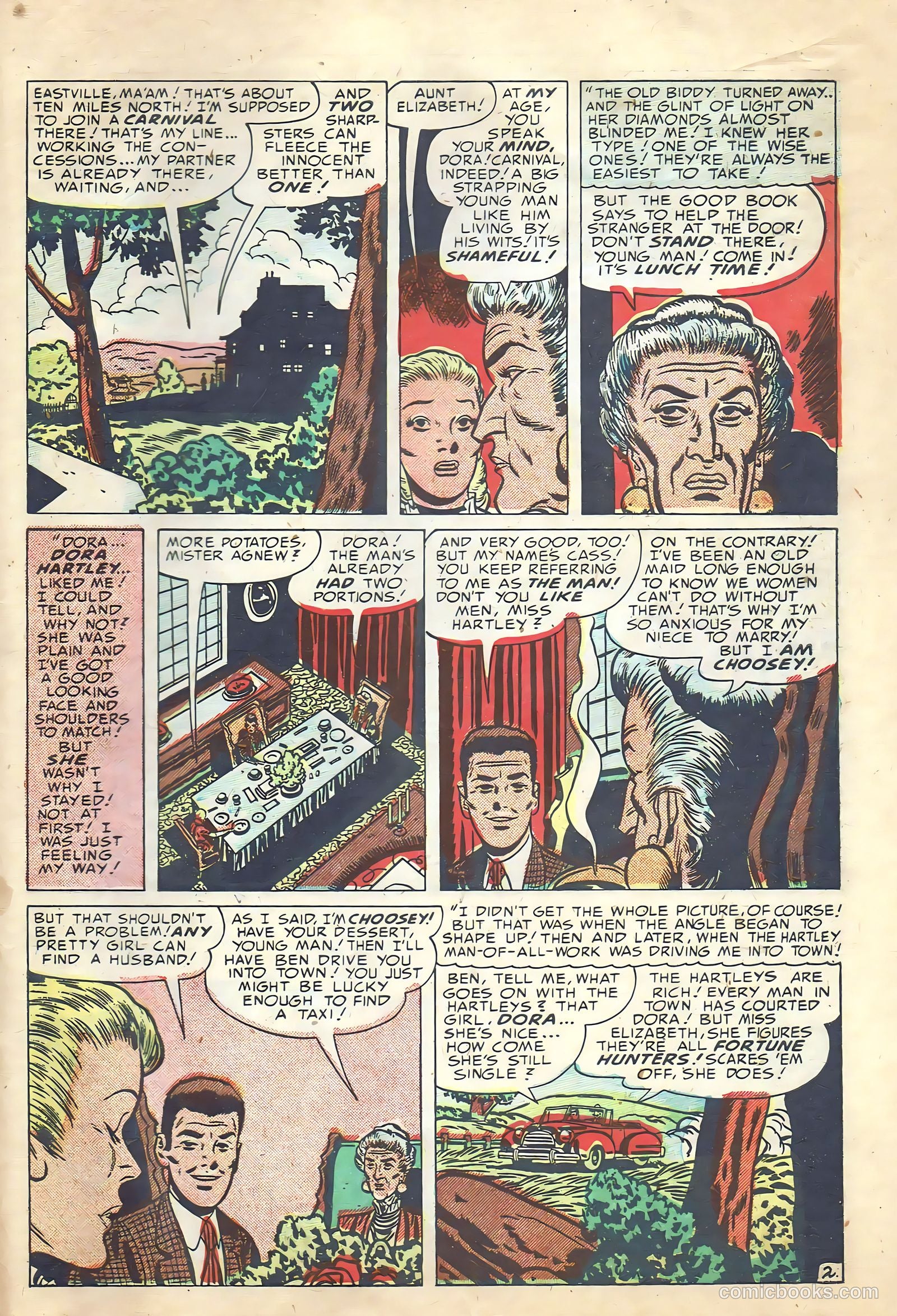 Young Romance #54 (1953) — page 35 of 44