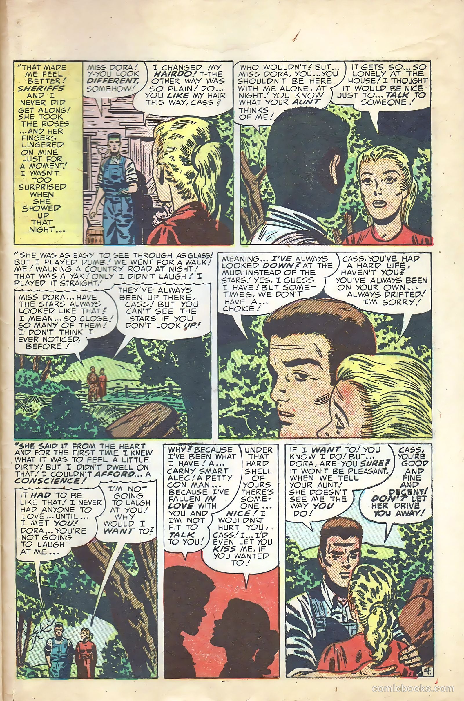 Young Romance #54 (1953) — page 37 of 44