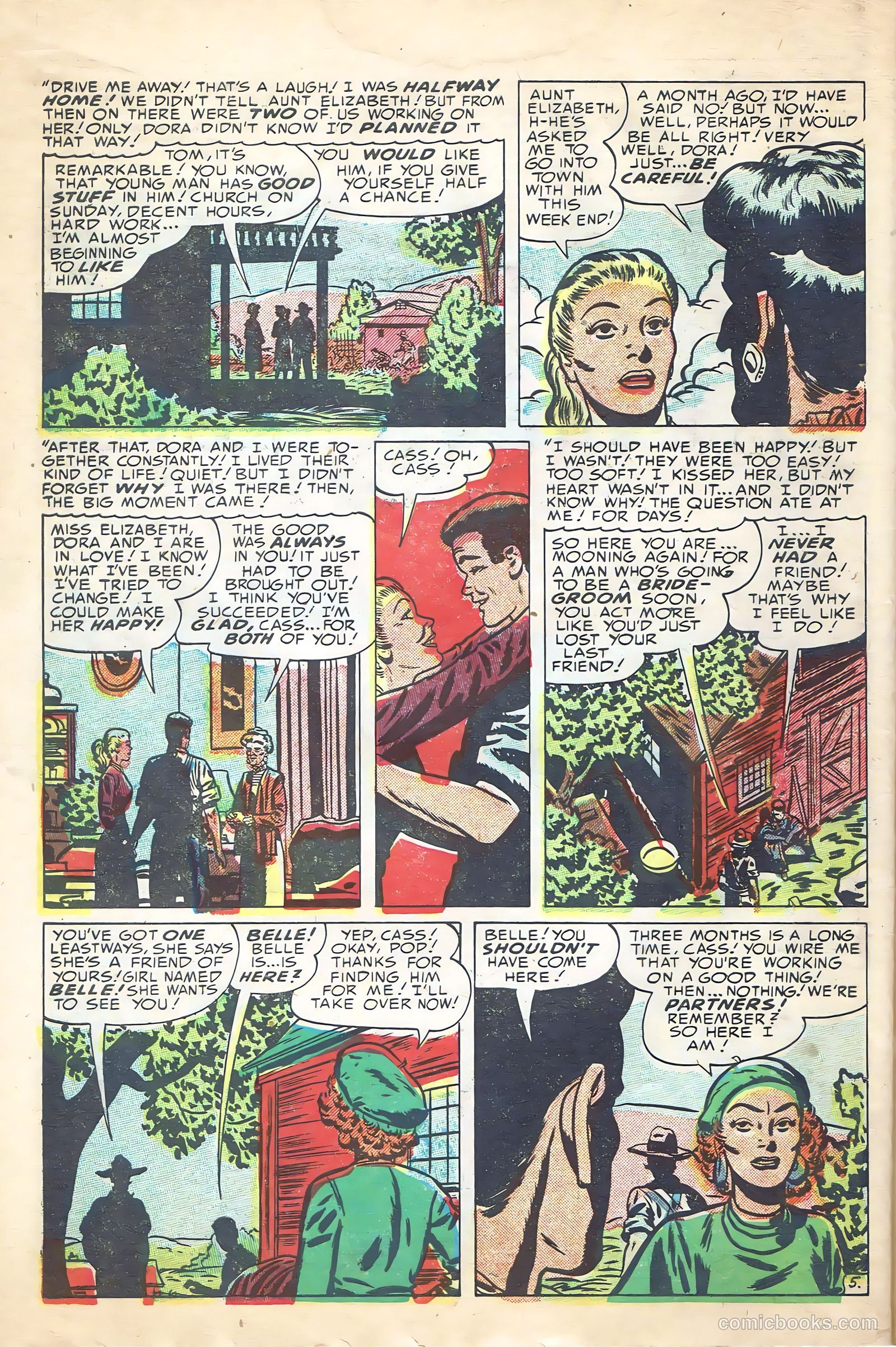 Young Romance #54 (1953) — page 38 of 44