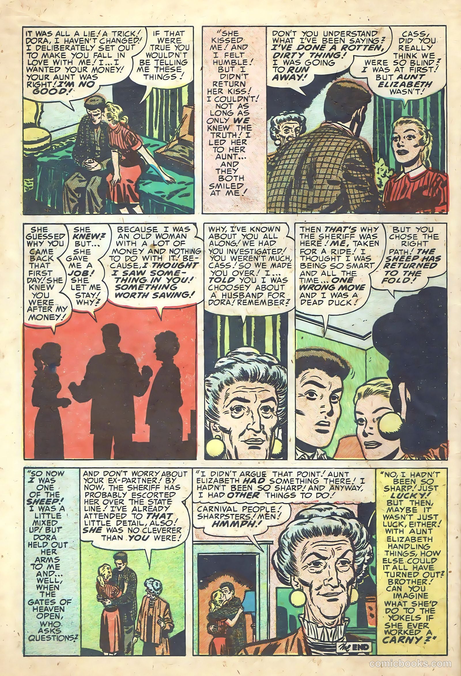 Young Romance #54 (1953) — page 40 of 44