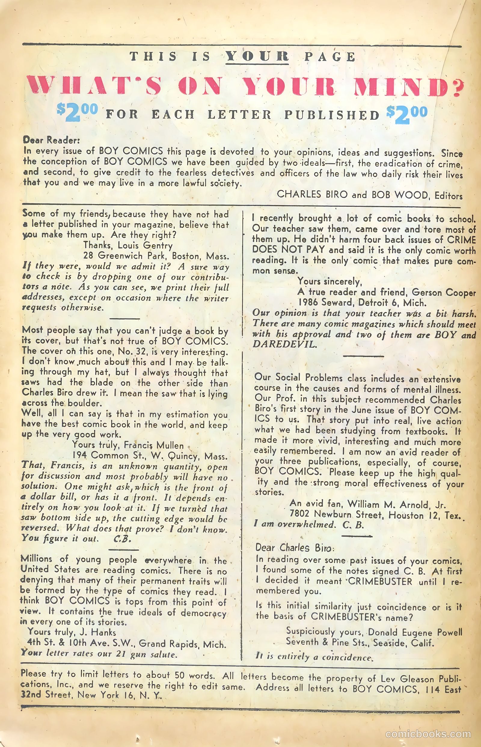 Boy Comics #36 (1950) — page 22 of 52