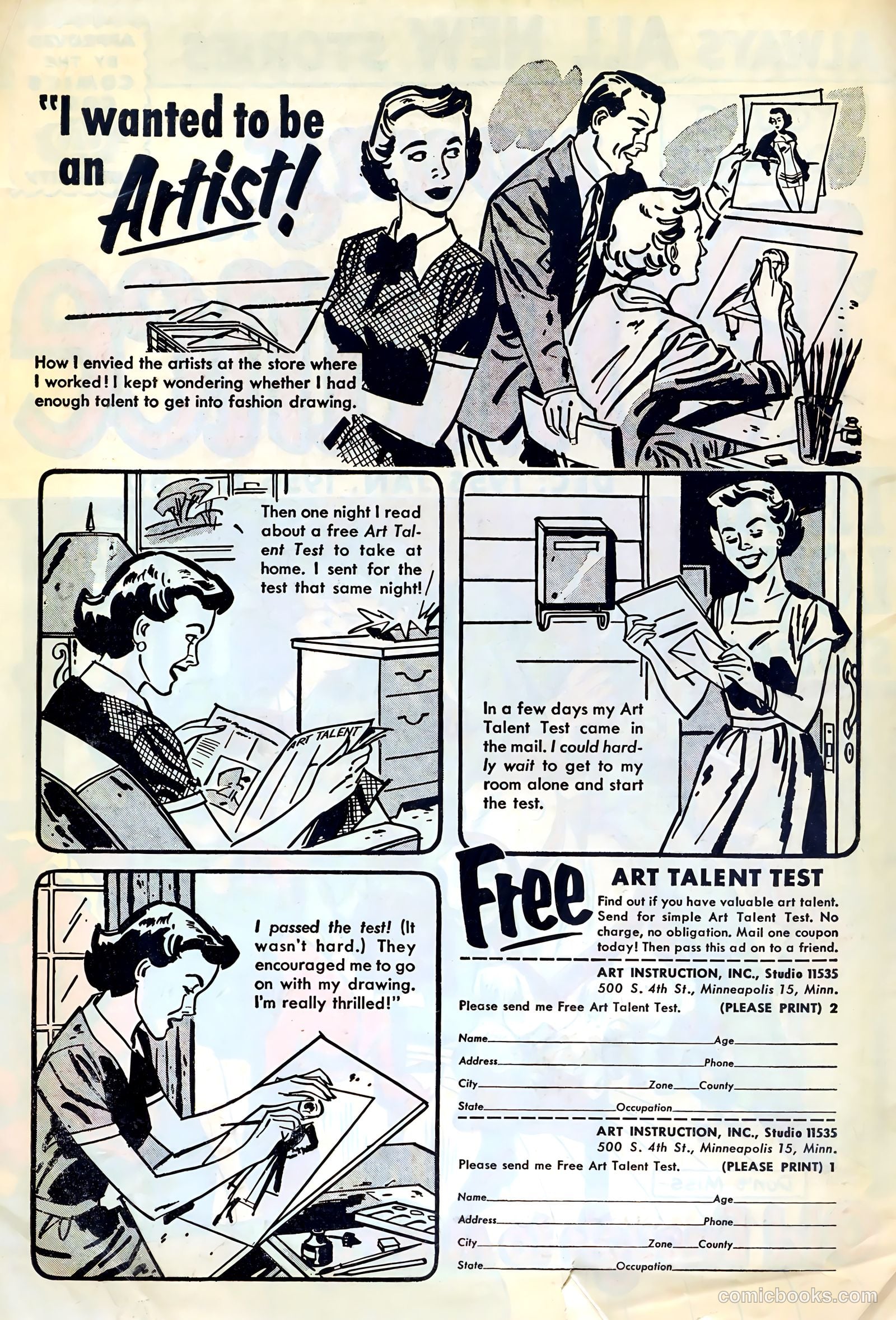 Young Romance #80 (1953) — page 2 of 36