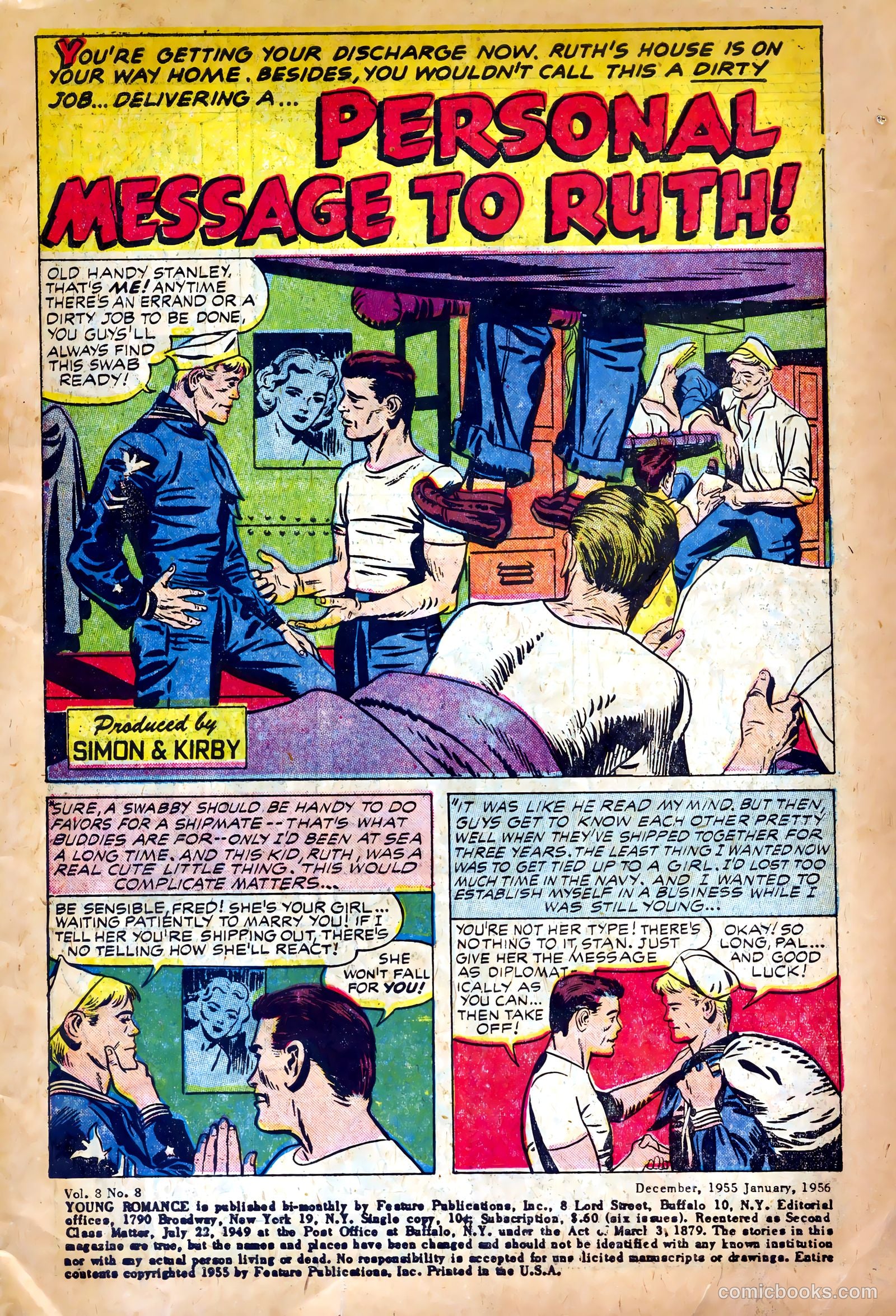 Young Romance #80 (1953) — page 3 of 36
