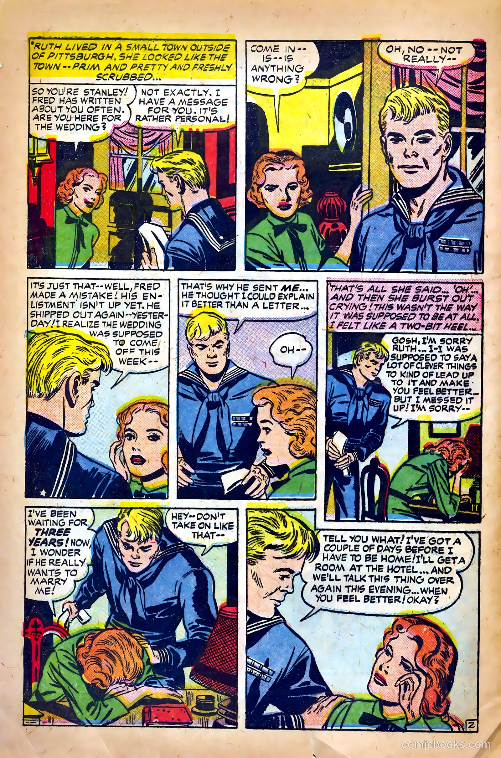 Young Romance #80 (1953) — page 4 of 36