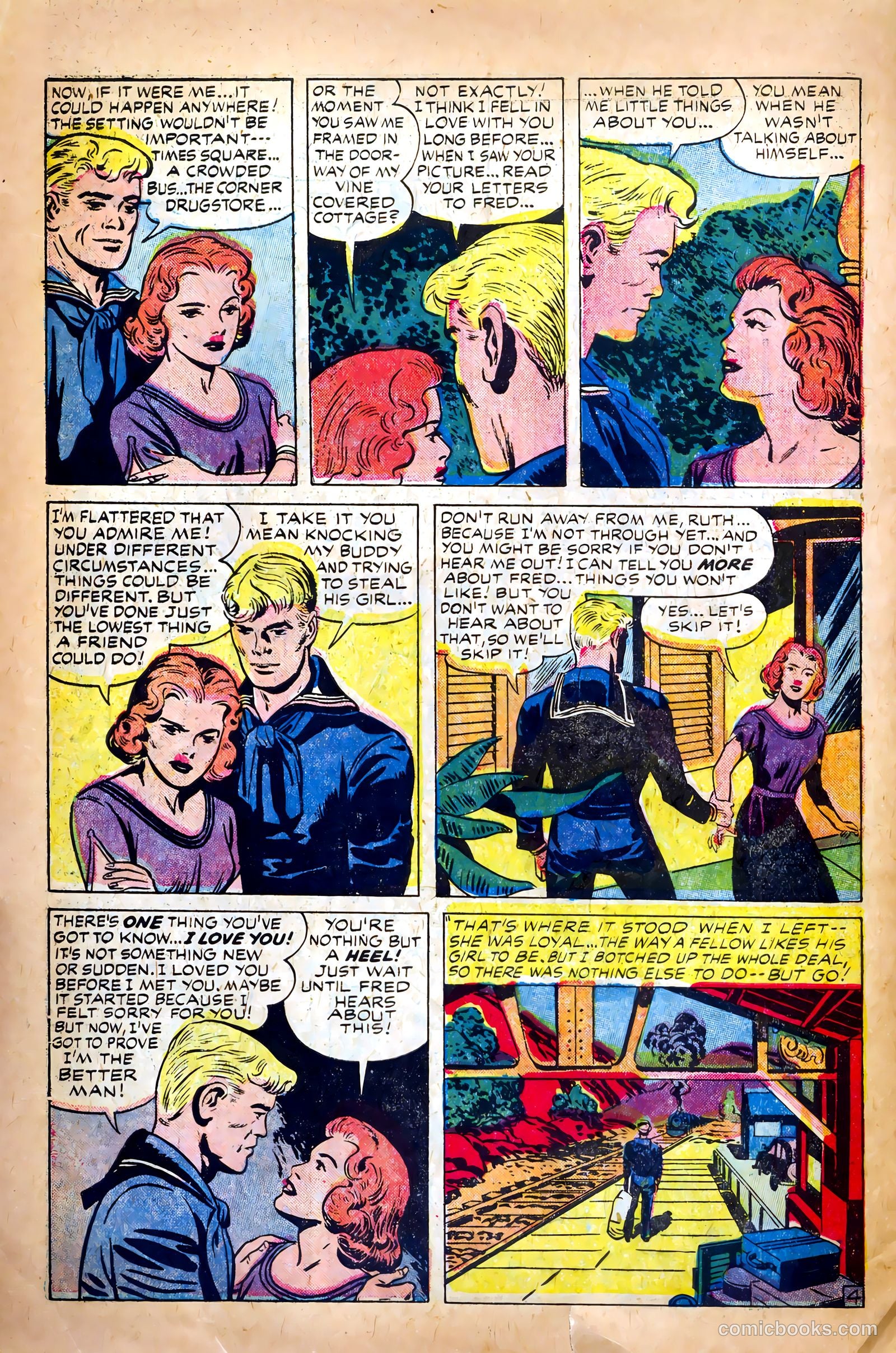 Young Romance #80 (1953) — page 6 of 36