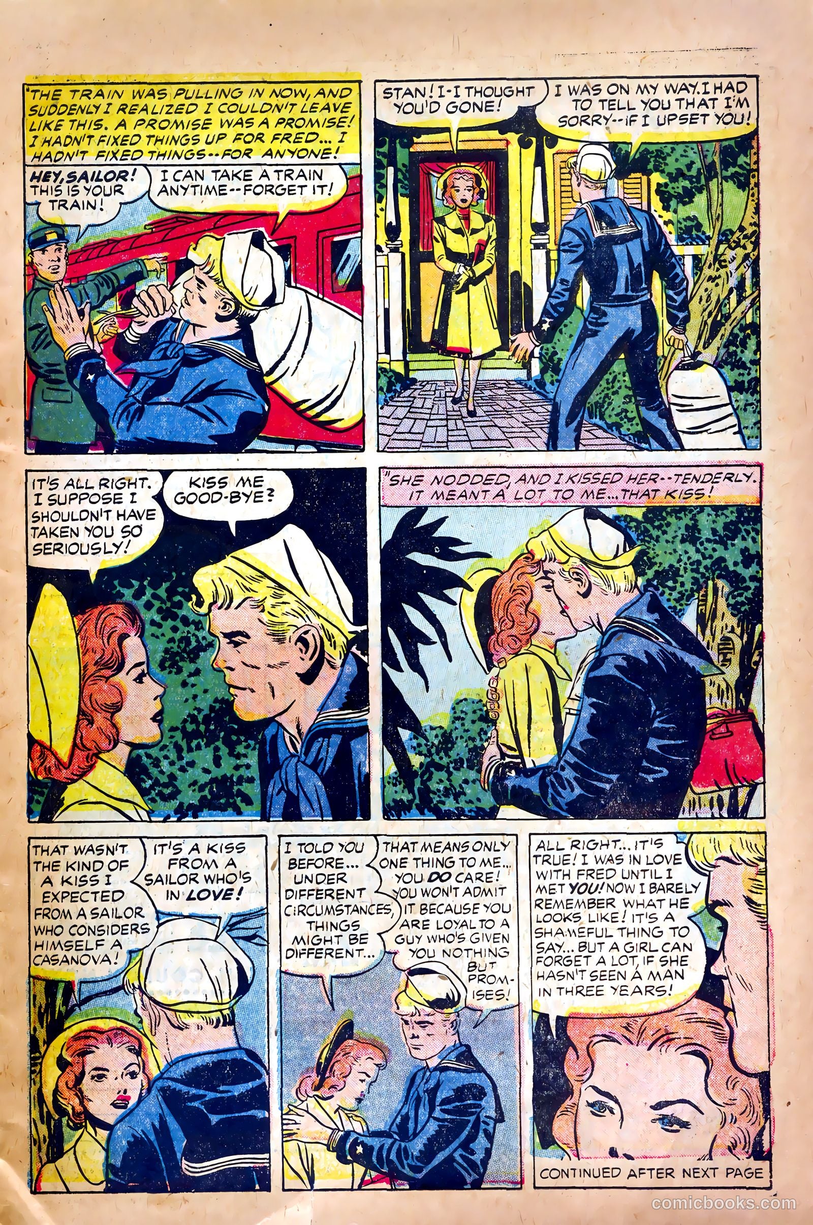 Young Romance #80 (1953) — page 7 of 36
