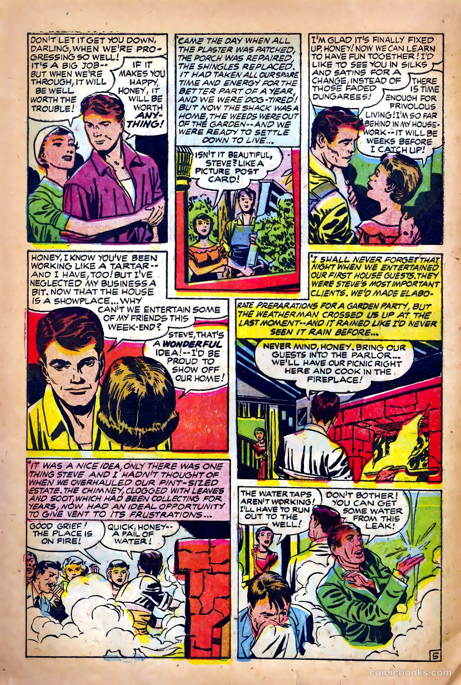 Young Romance #80 (1953) — page 16 of 36