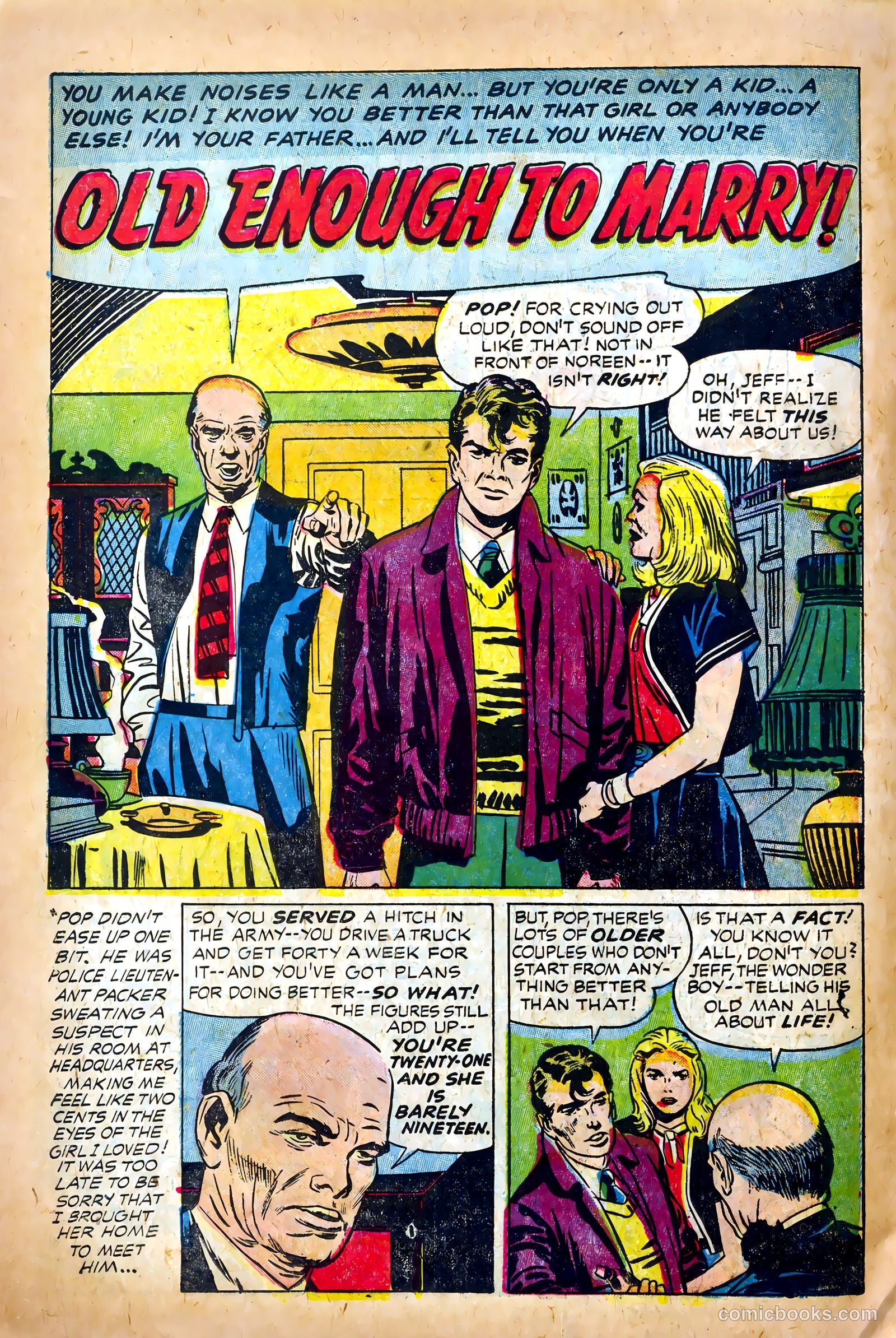 Young Romance #80 (1953) — page 18 of 36