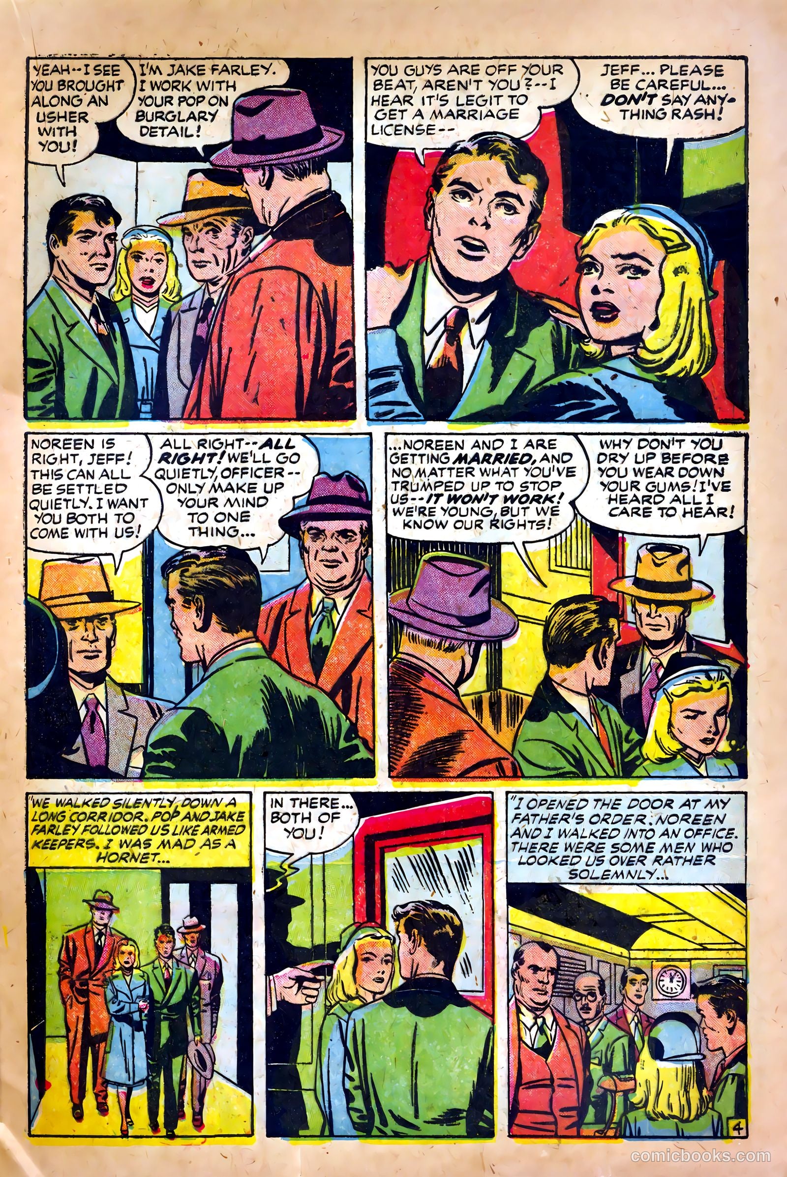Young Romance #80 (1953) — page 21 of 36