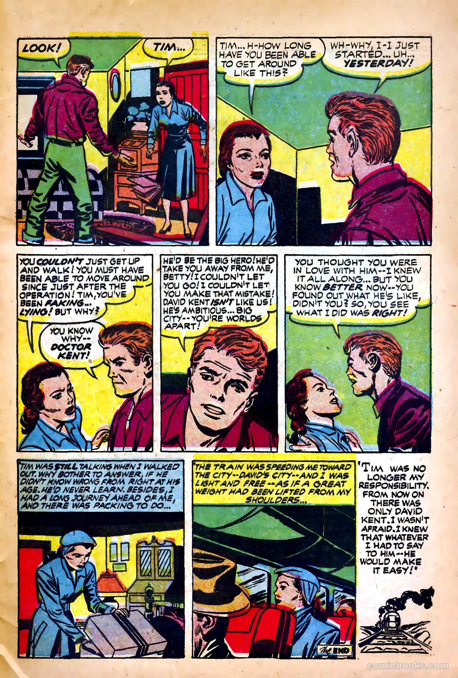 Young Romance #80 (1953) — page 33 of 36