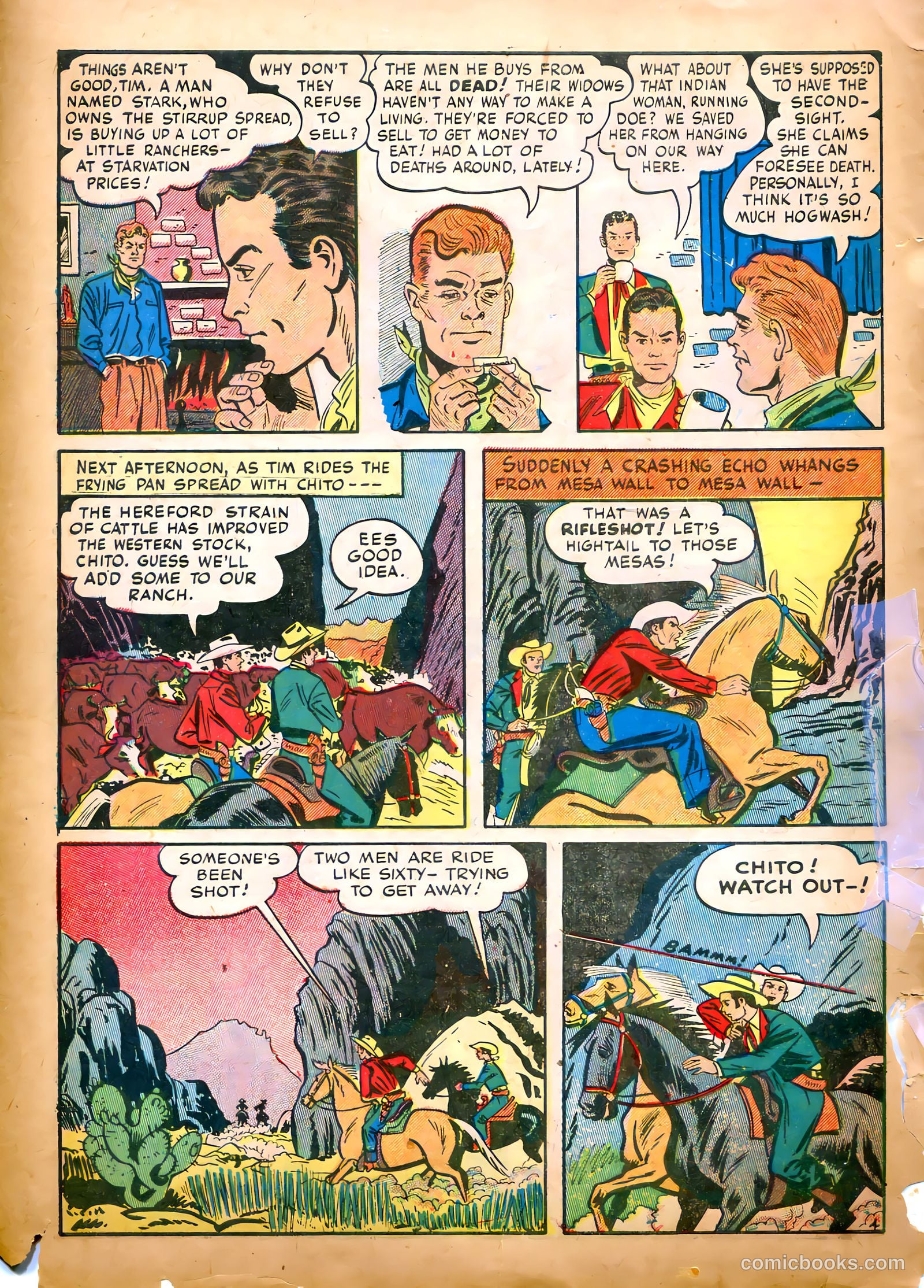 Tim Holt #2 (1948) — page 6 of 36