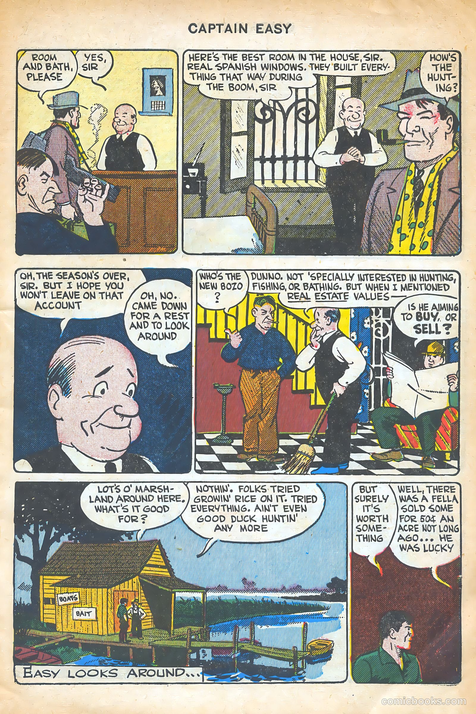 Captain Easy #14 (1950) — page 5 of 52