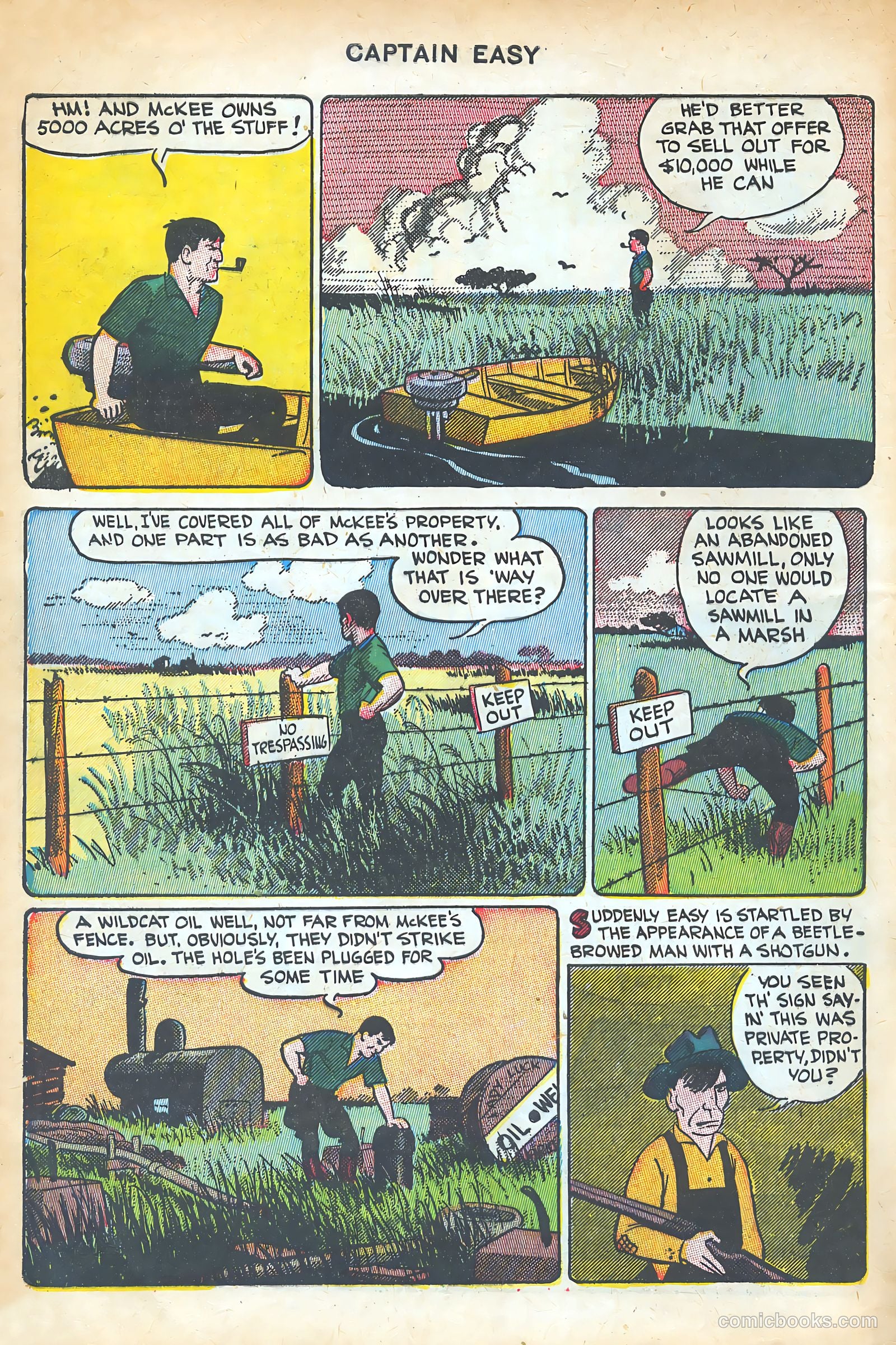 Captain Easy #14 (1950) — page 6 of 52