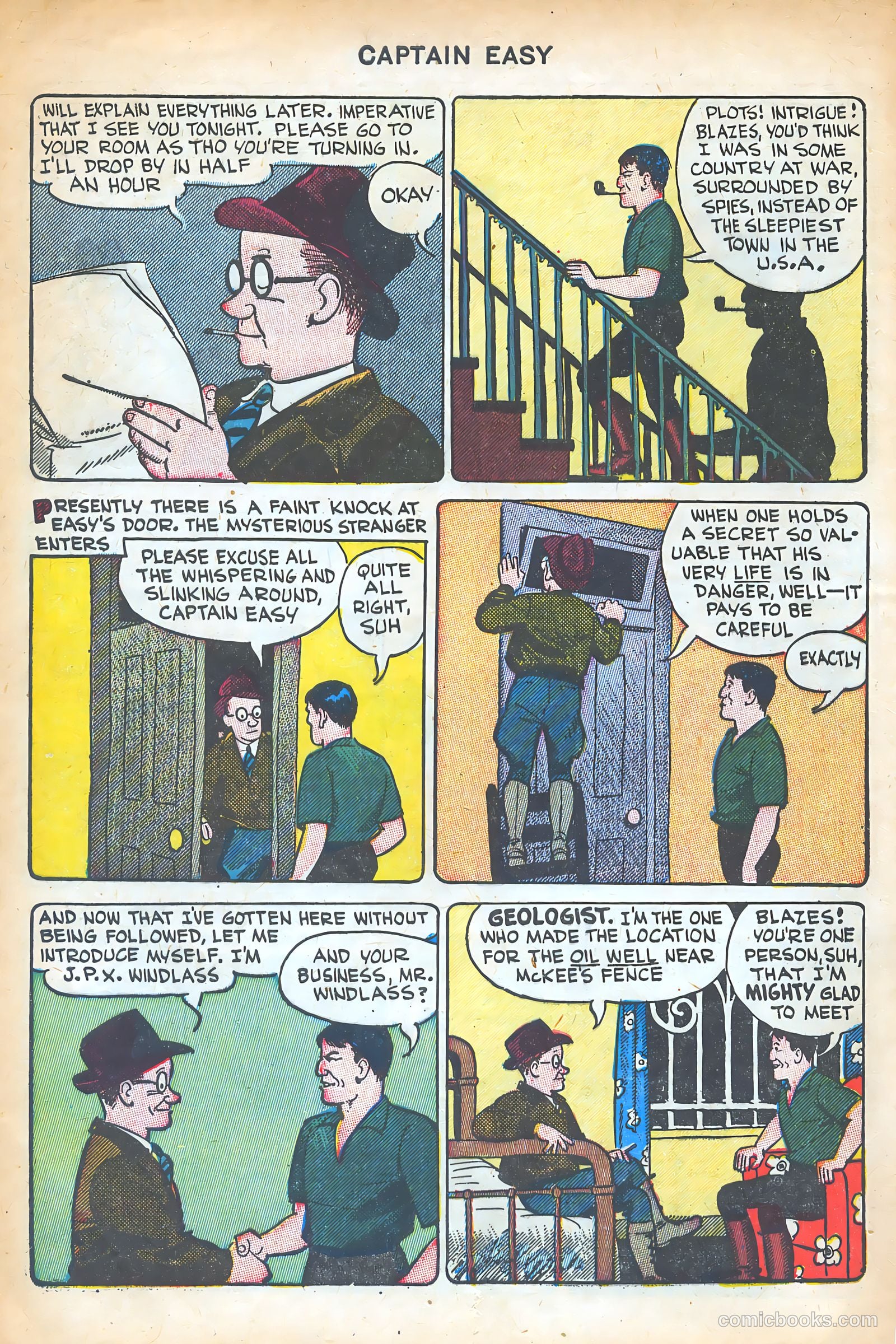 Captain Easy #14 (1950) — page 8 of 52