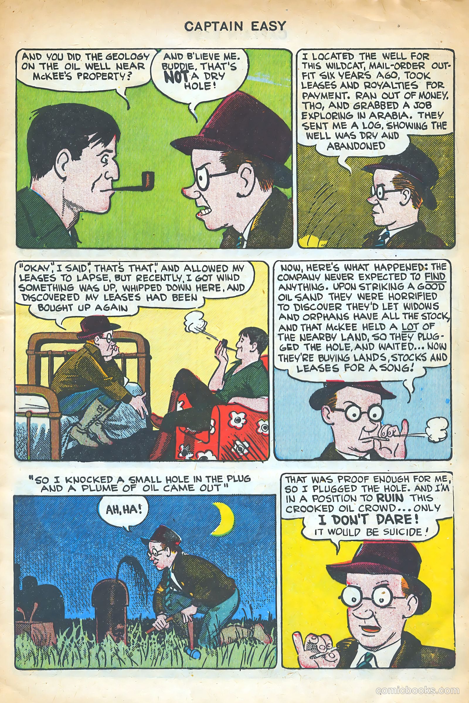 Captain Easy #14 (1950) — page 9 of 52