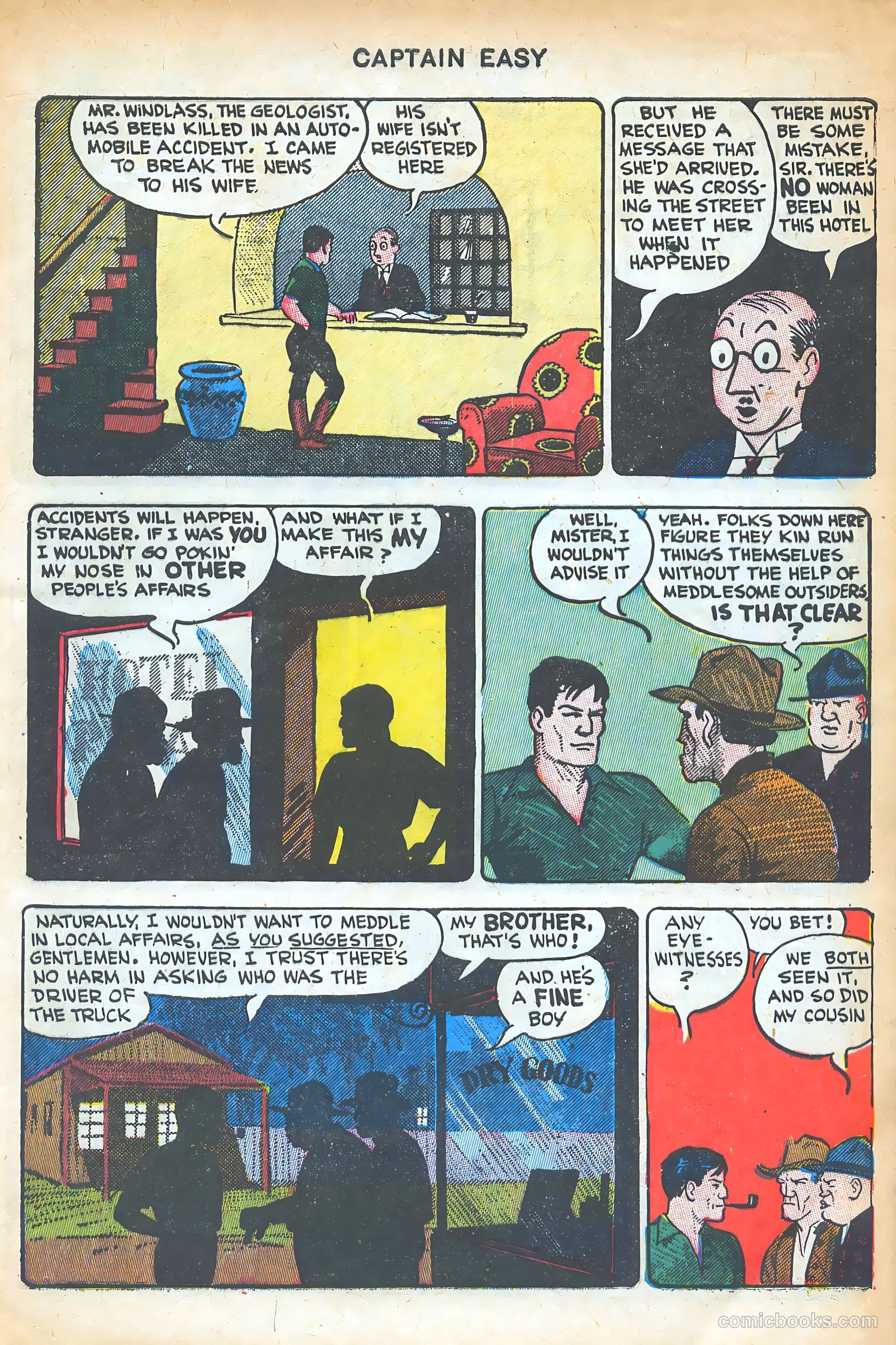 Captain Easy #14 (1950) — page 11 of 52