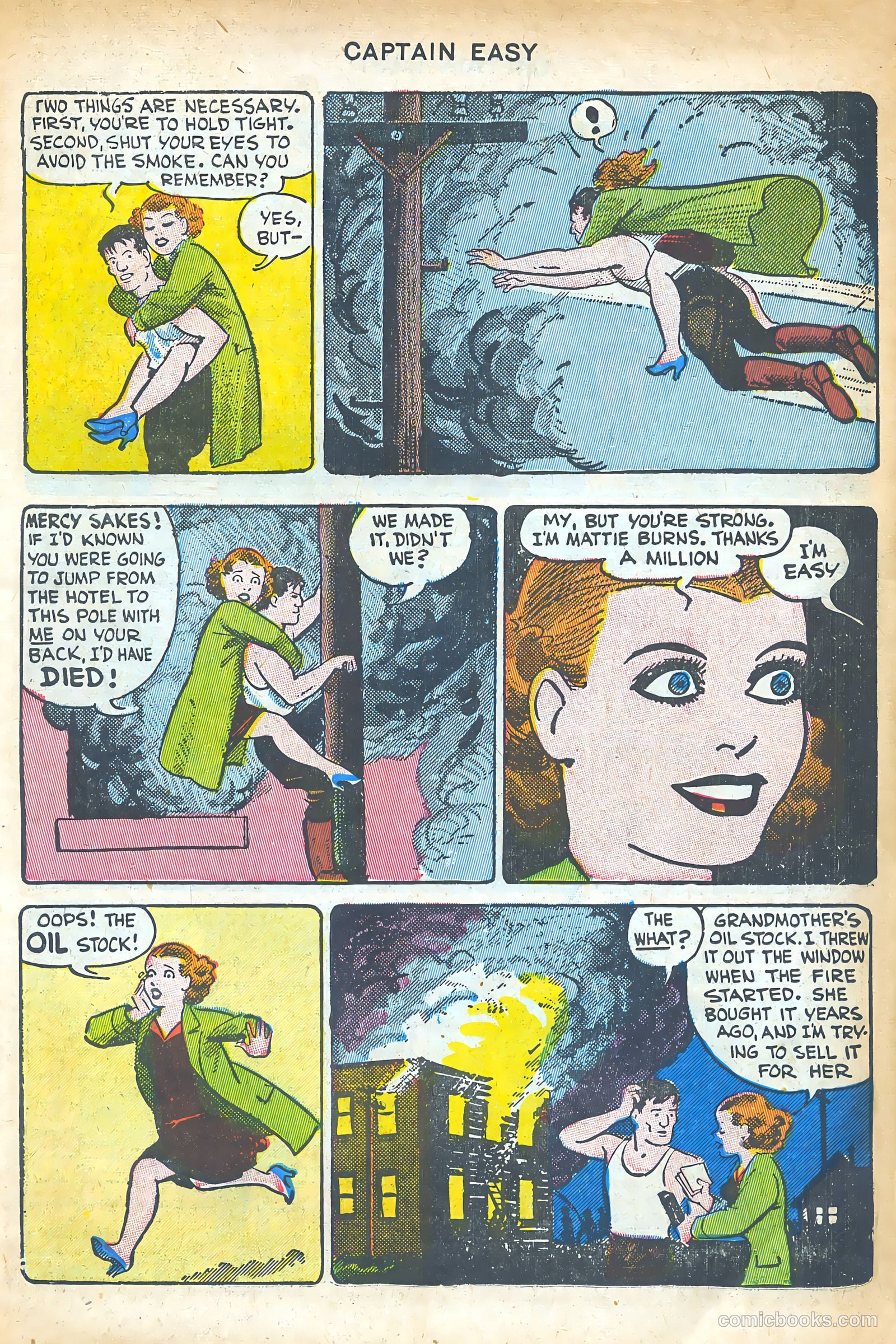 Captain Easy #14 (1950) — page 15 of 52