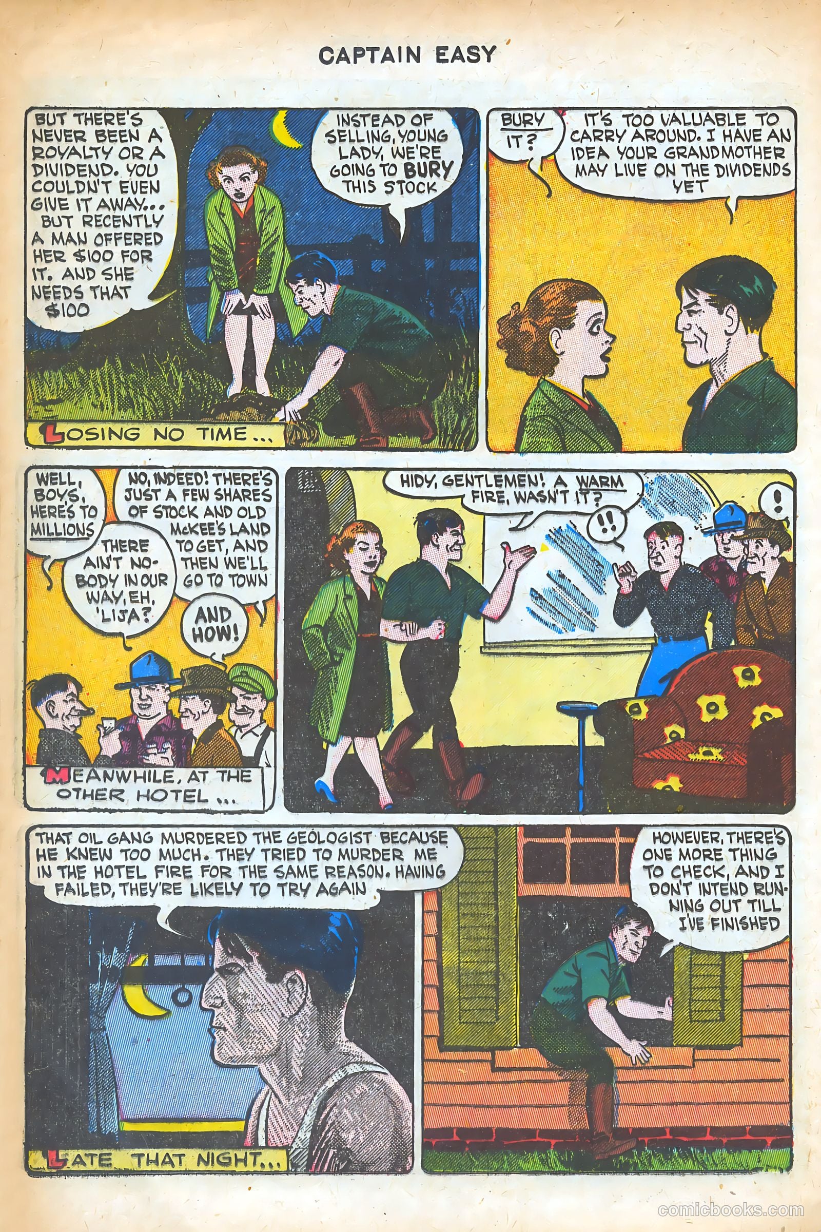 Captain Easy #14 (1950) — page 16 of 52
