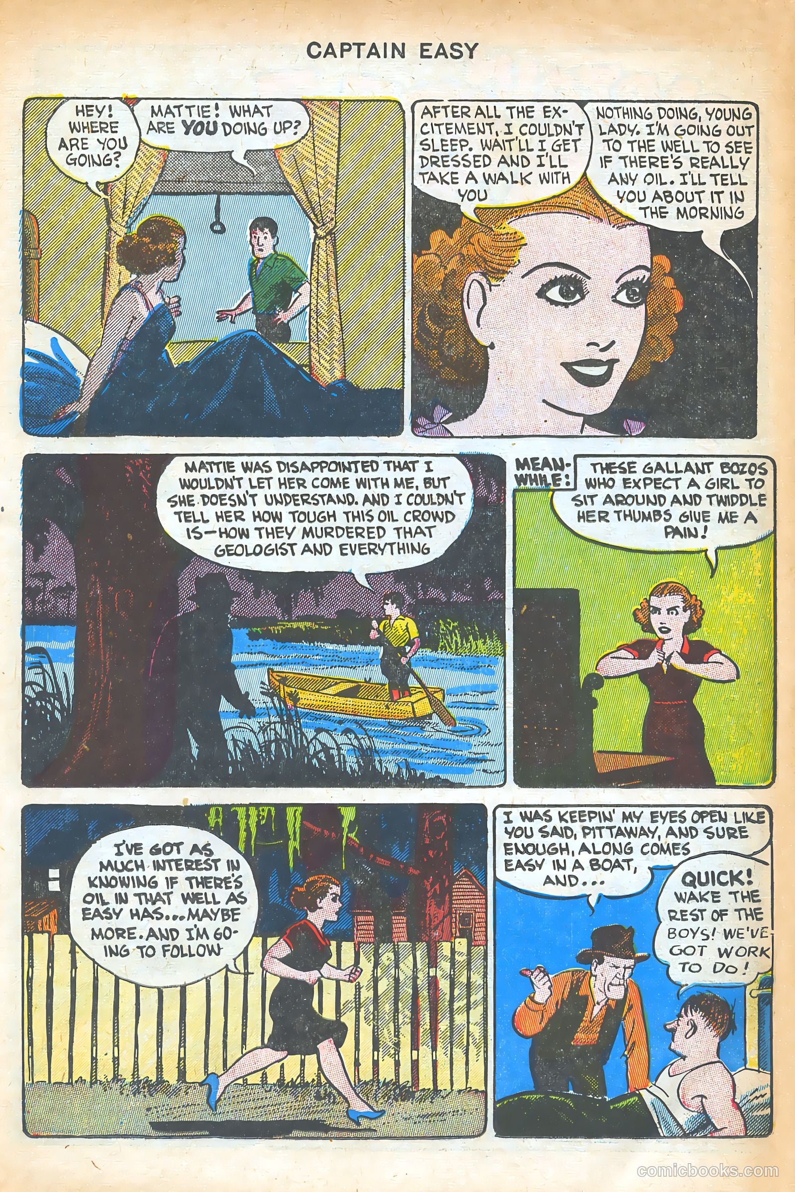 Captain Easy #14 (1950) — page 17 of 52