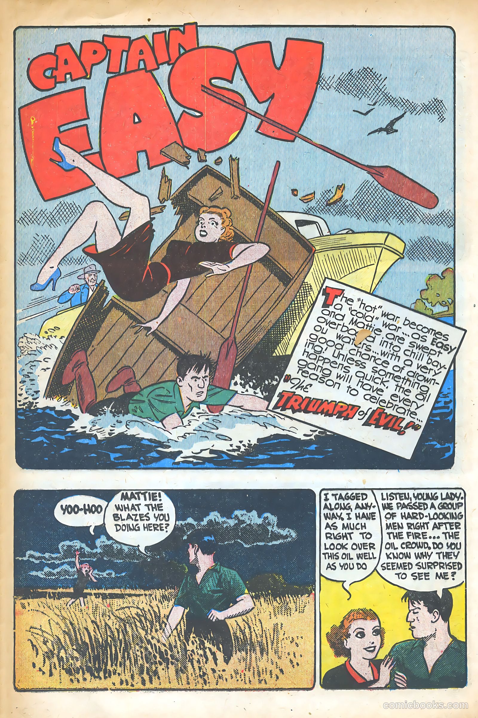 Captain Easy #14 (1950) — page 18 of 52