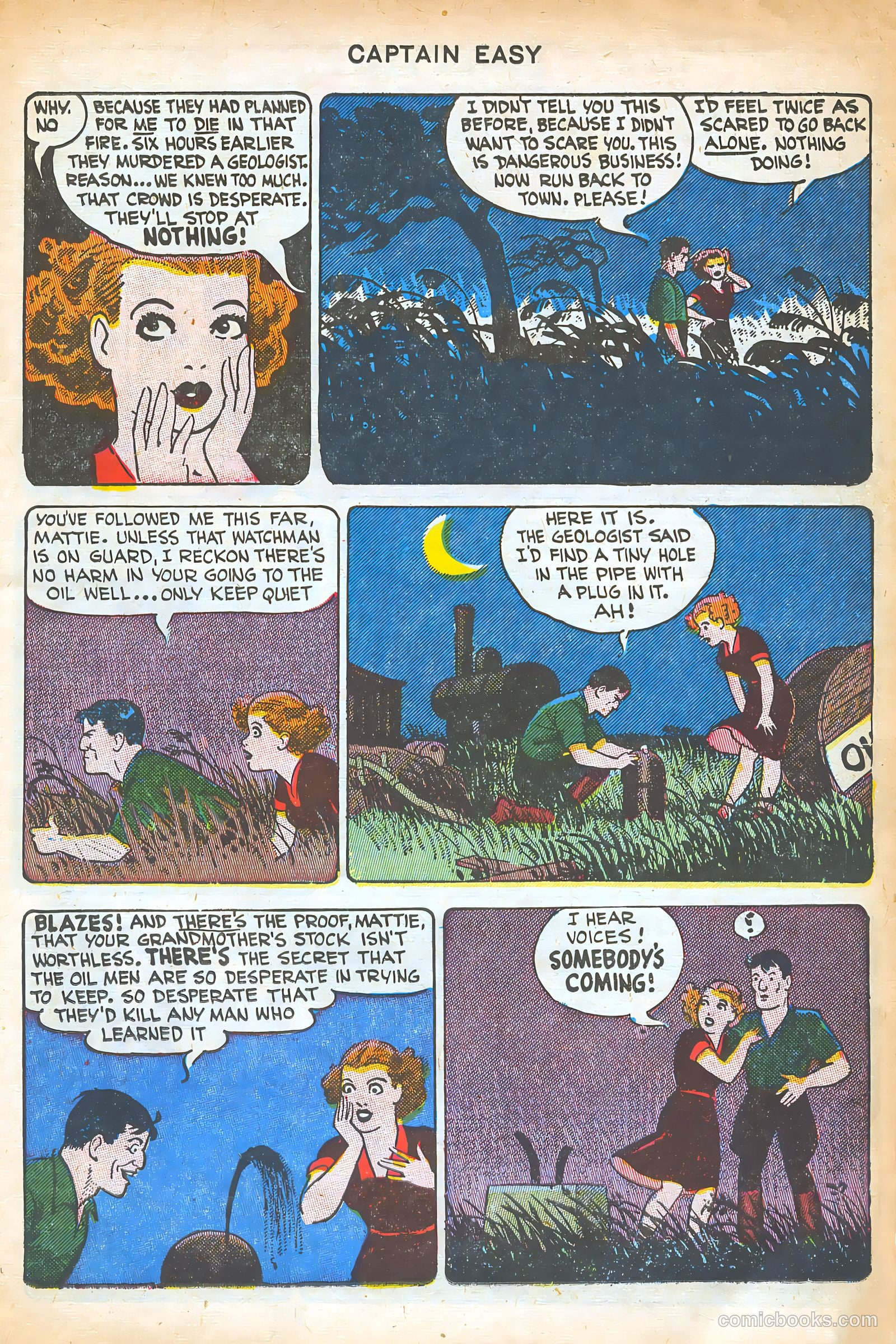 Captain Easy #14 (1950) — page 19 of 52