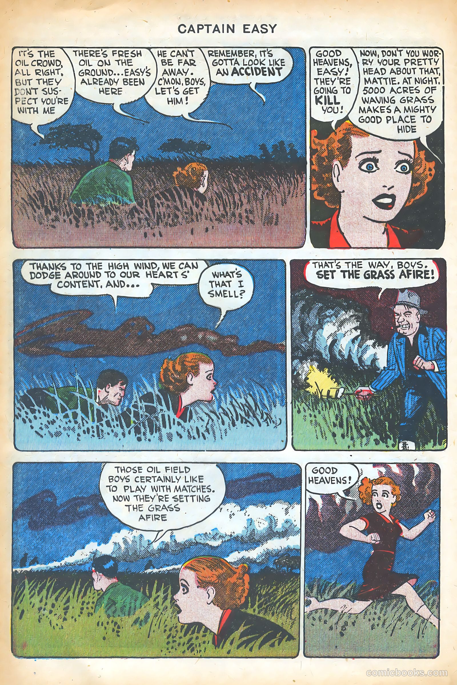 Captain Easy #14 (1950) — page 20 of 52
