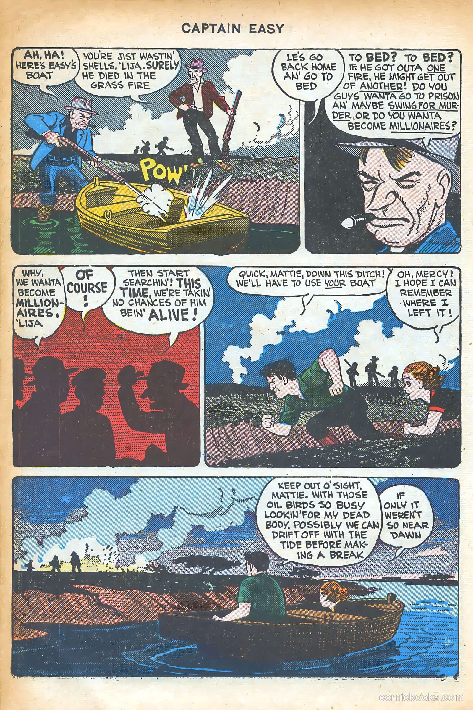 Captain Easy #14 (1950) — page 22 of 52