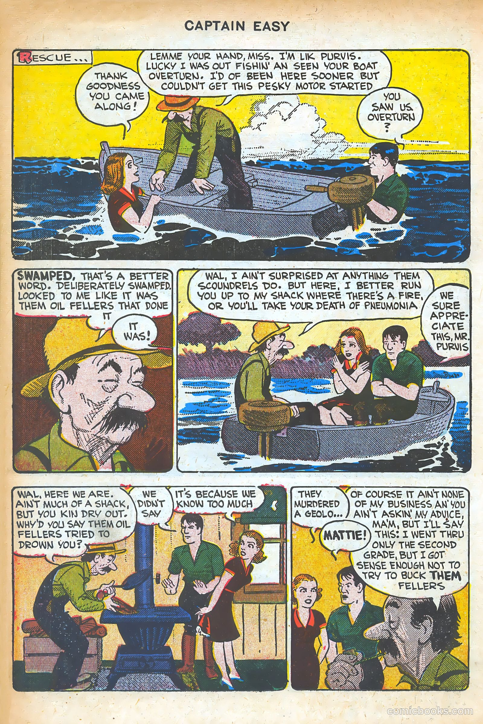 Captain Easy #14 (1950) — page 26 of 52