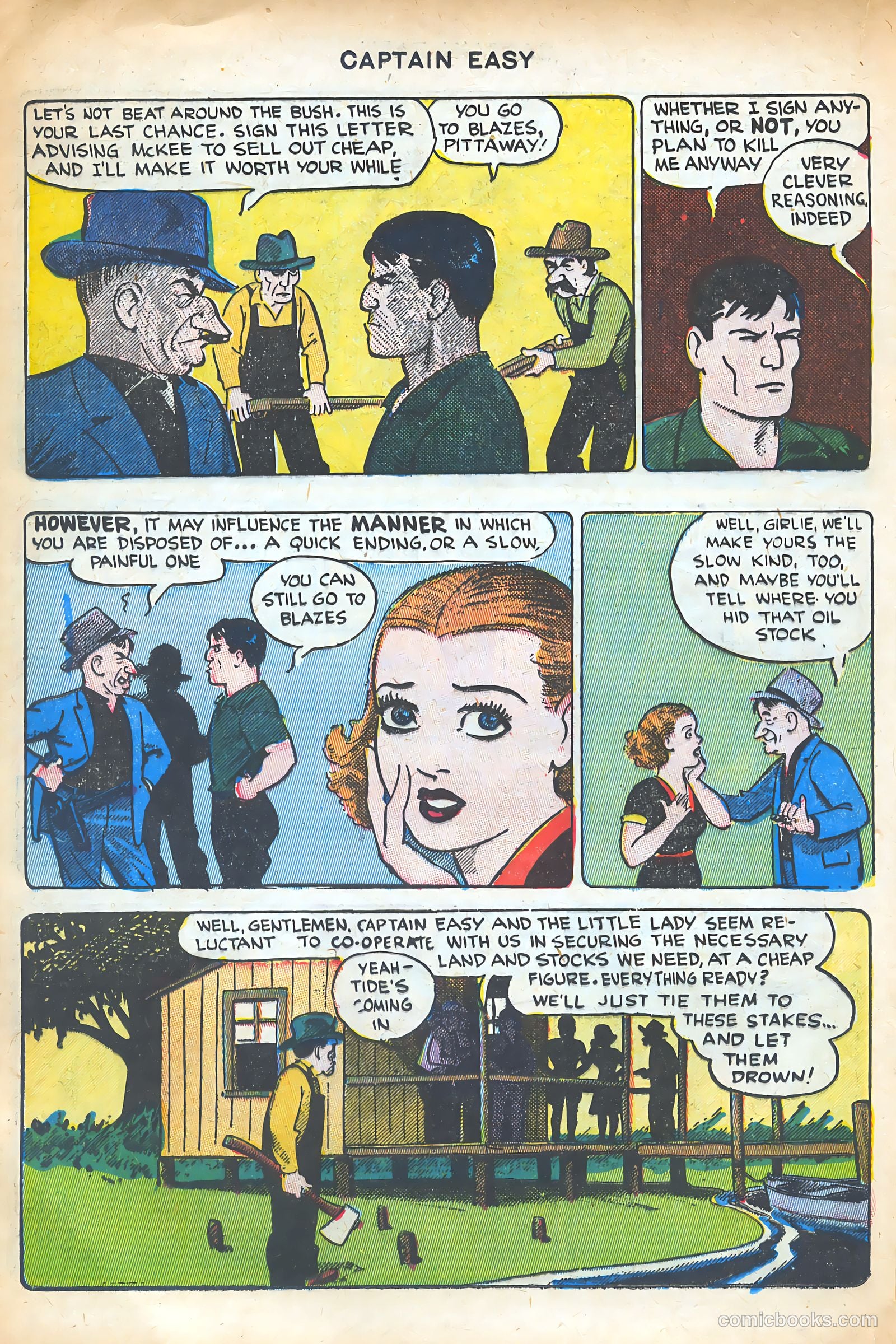 Captain Easy #14 (1950) — page 28 of 52