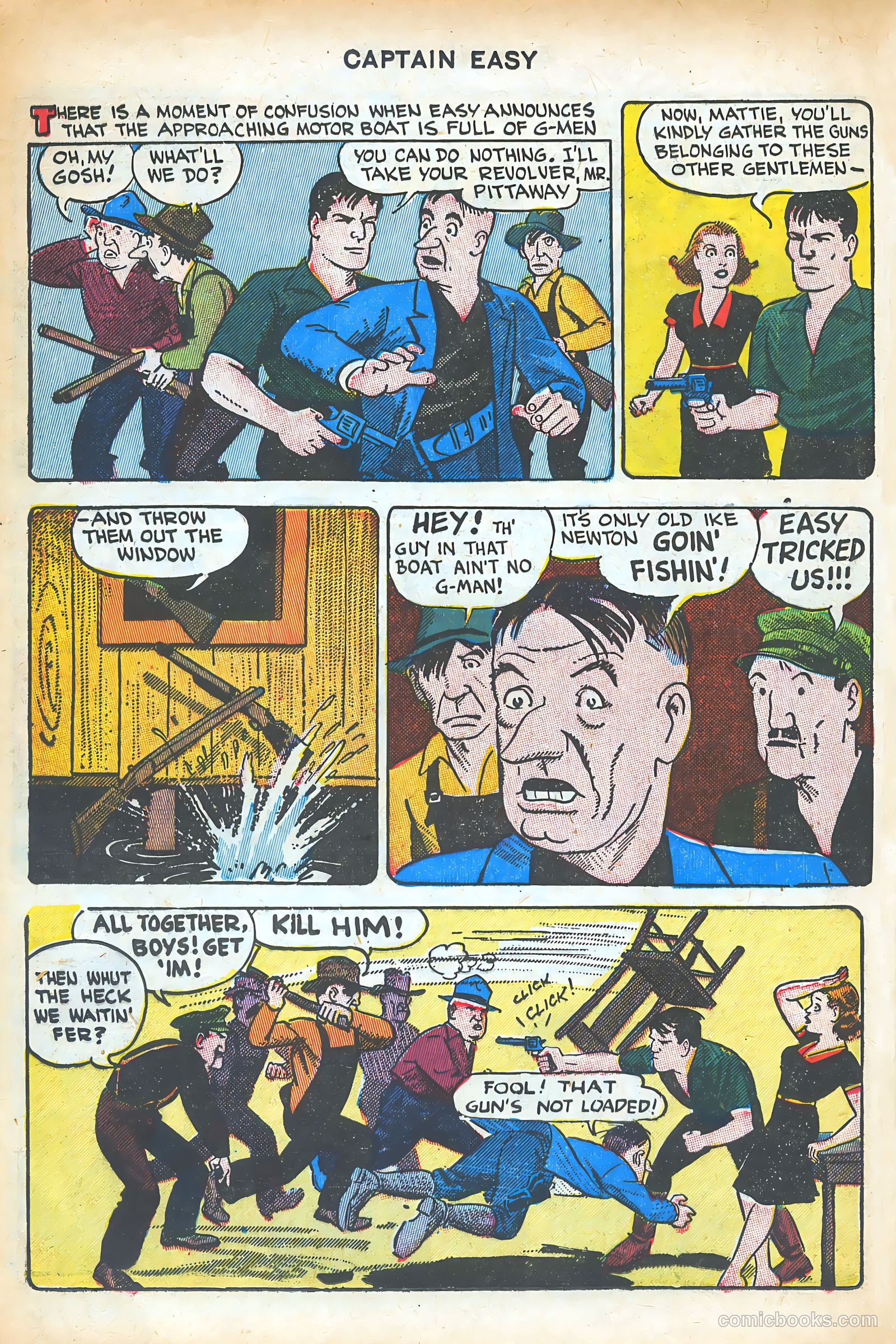 Captain Easy #14 (1950) — page 30 of 52