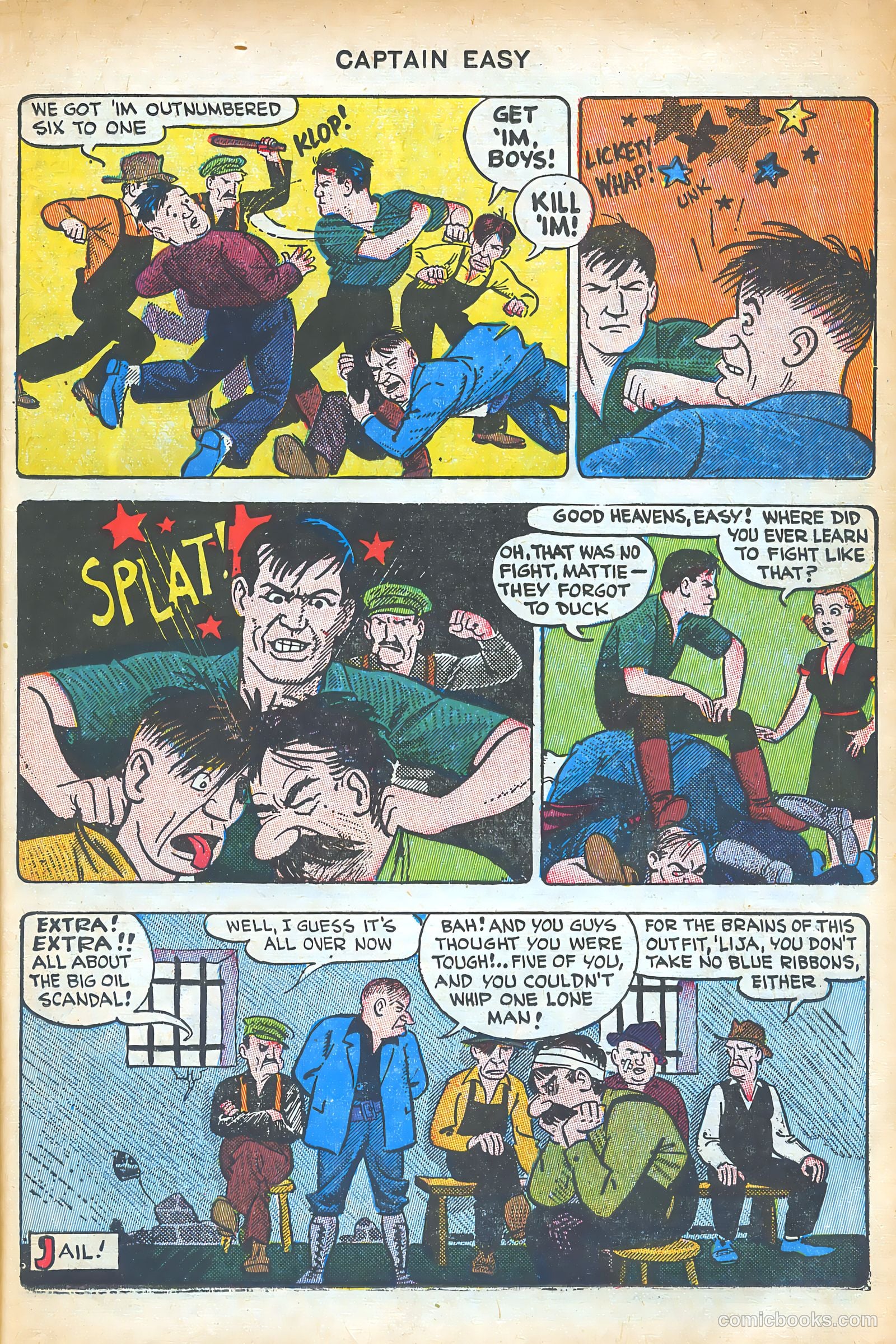 Captain Easy #14 (1950) — page 31 of 52