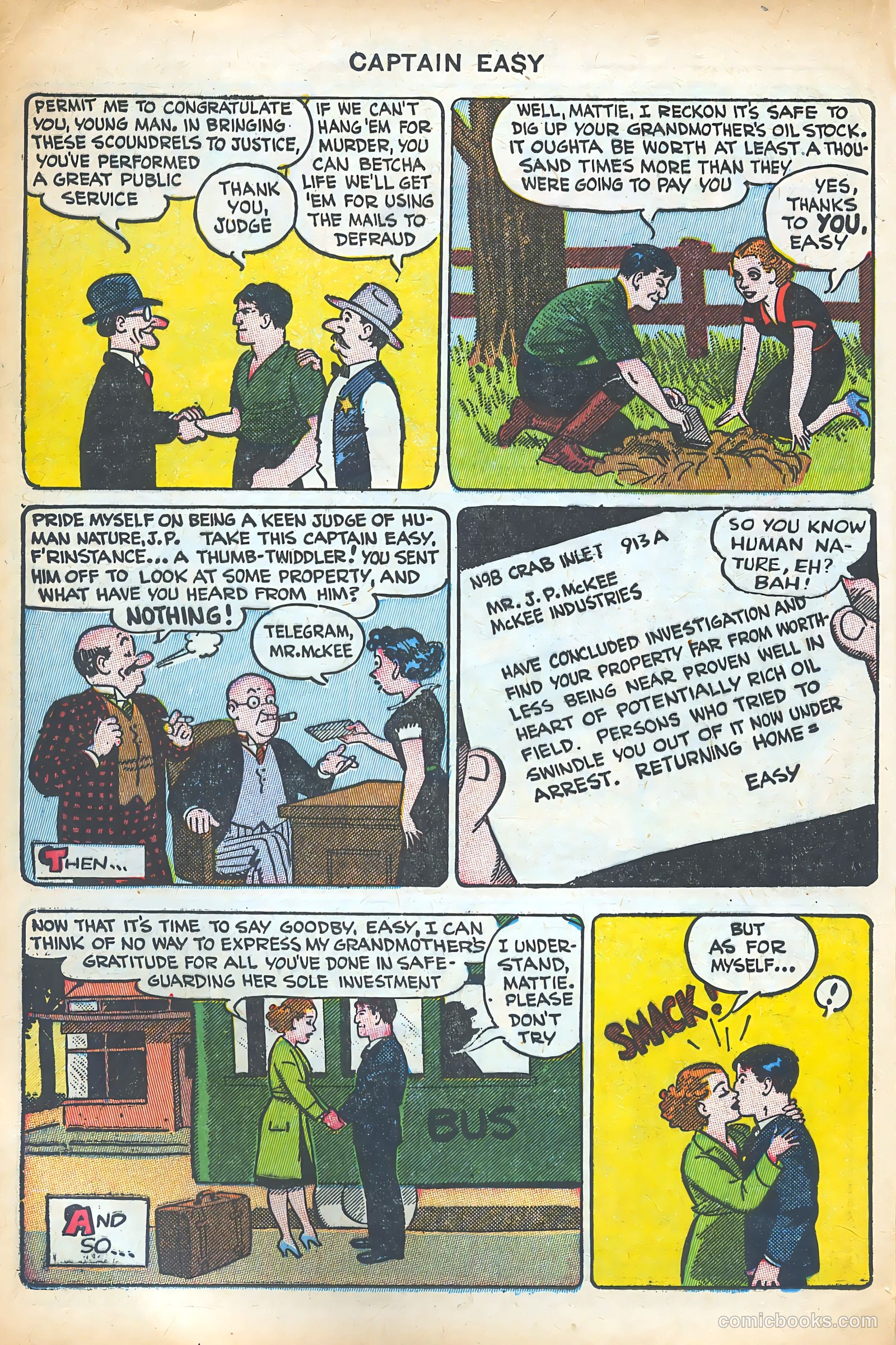 Captain Easy #14 (1950) — page 32 of 52