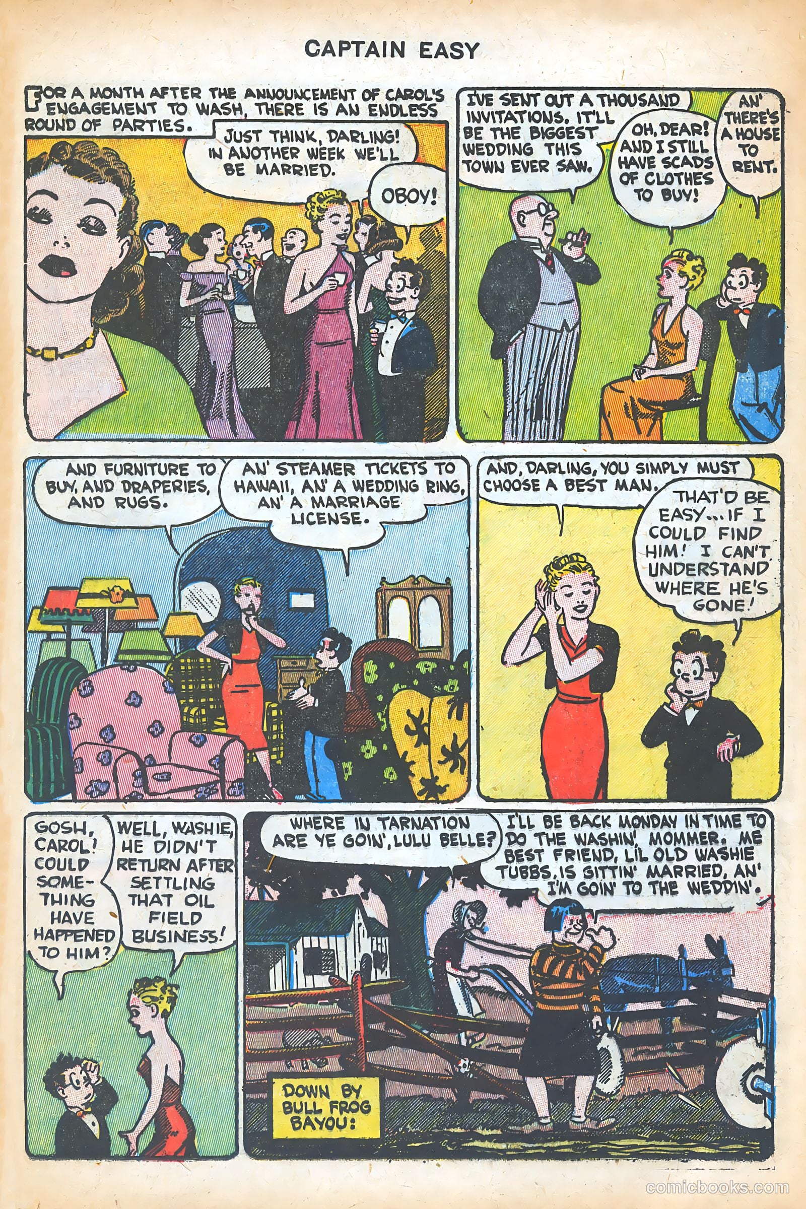 Captain Easy #14 (1950) — page 35 of 52