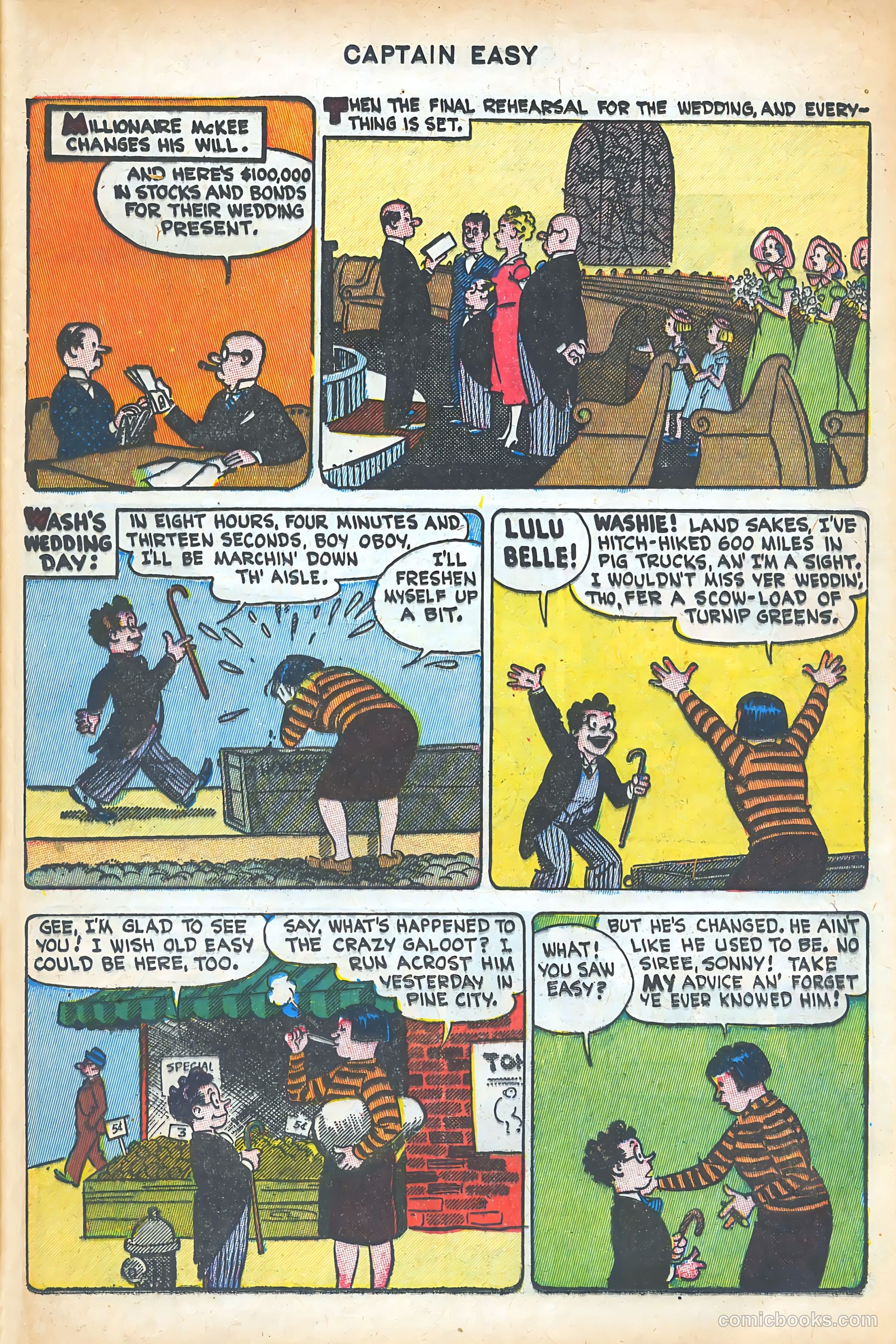 Captain Easy #14 (1950) — page 37 of 52