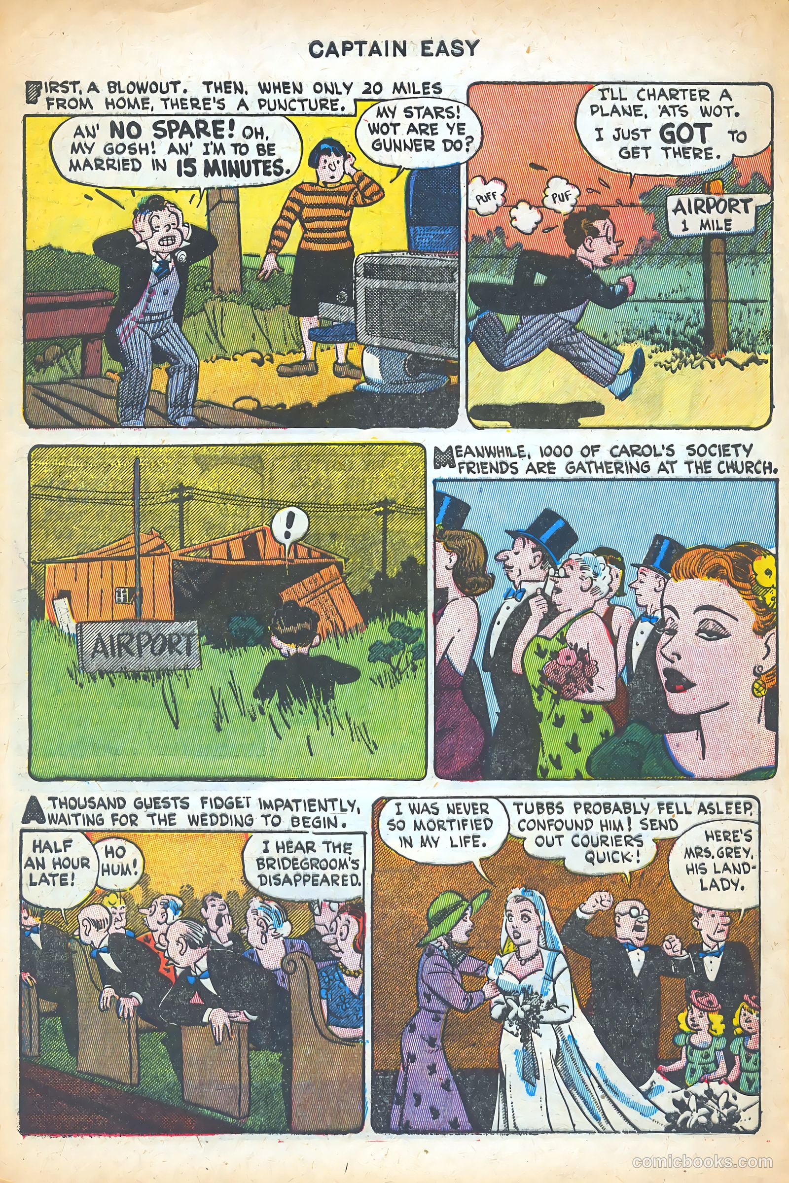 Captain Easy #14 (1950) — page 40 of 52