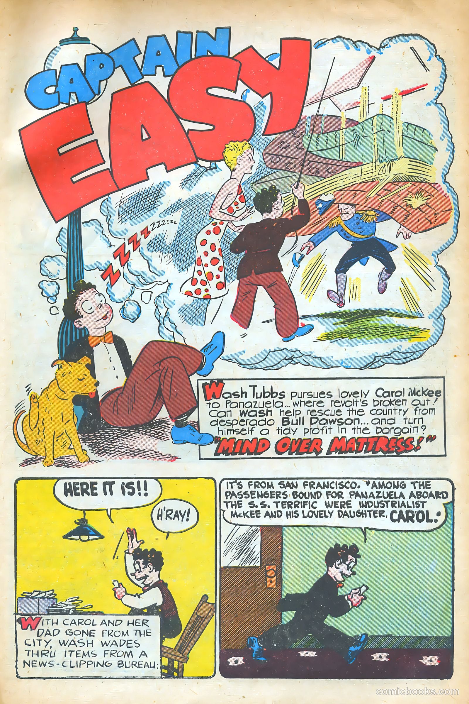 Captain Easy #14 (1950) — page 43 of 52