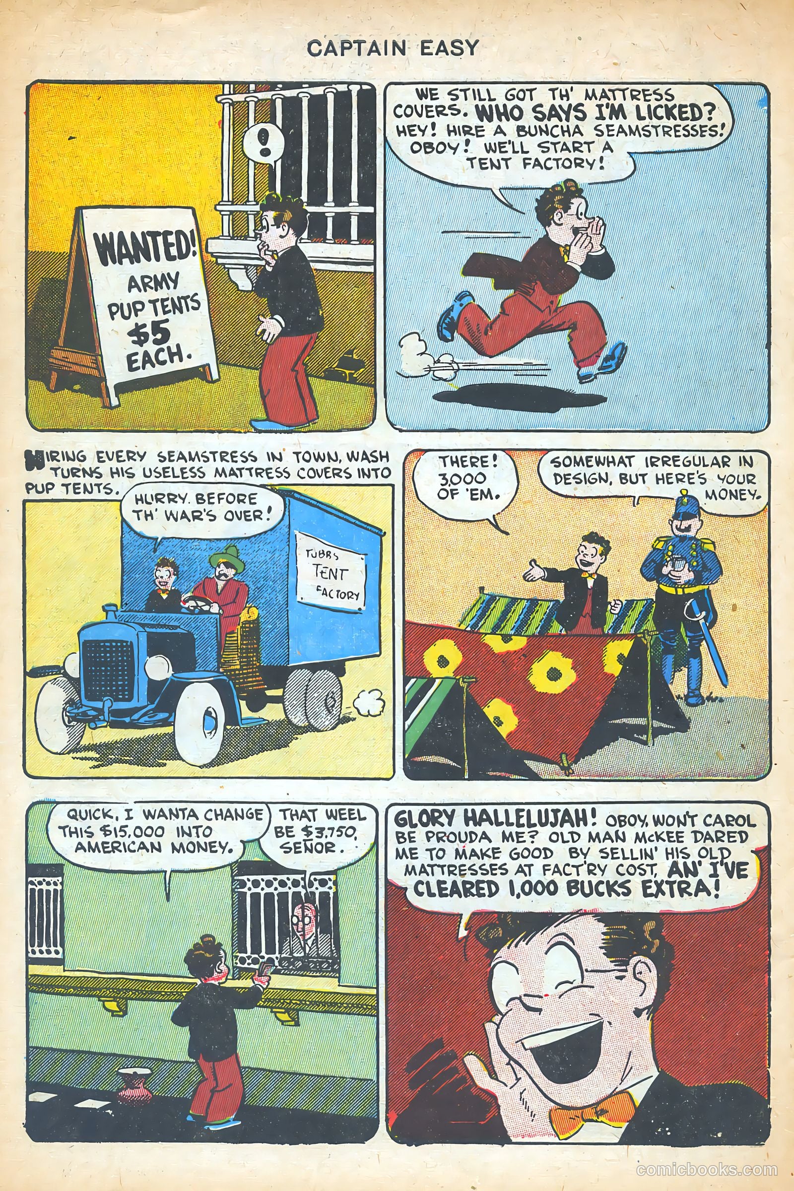 Captain Easy #14 (1950) — page 48 of 52