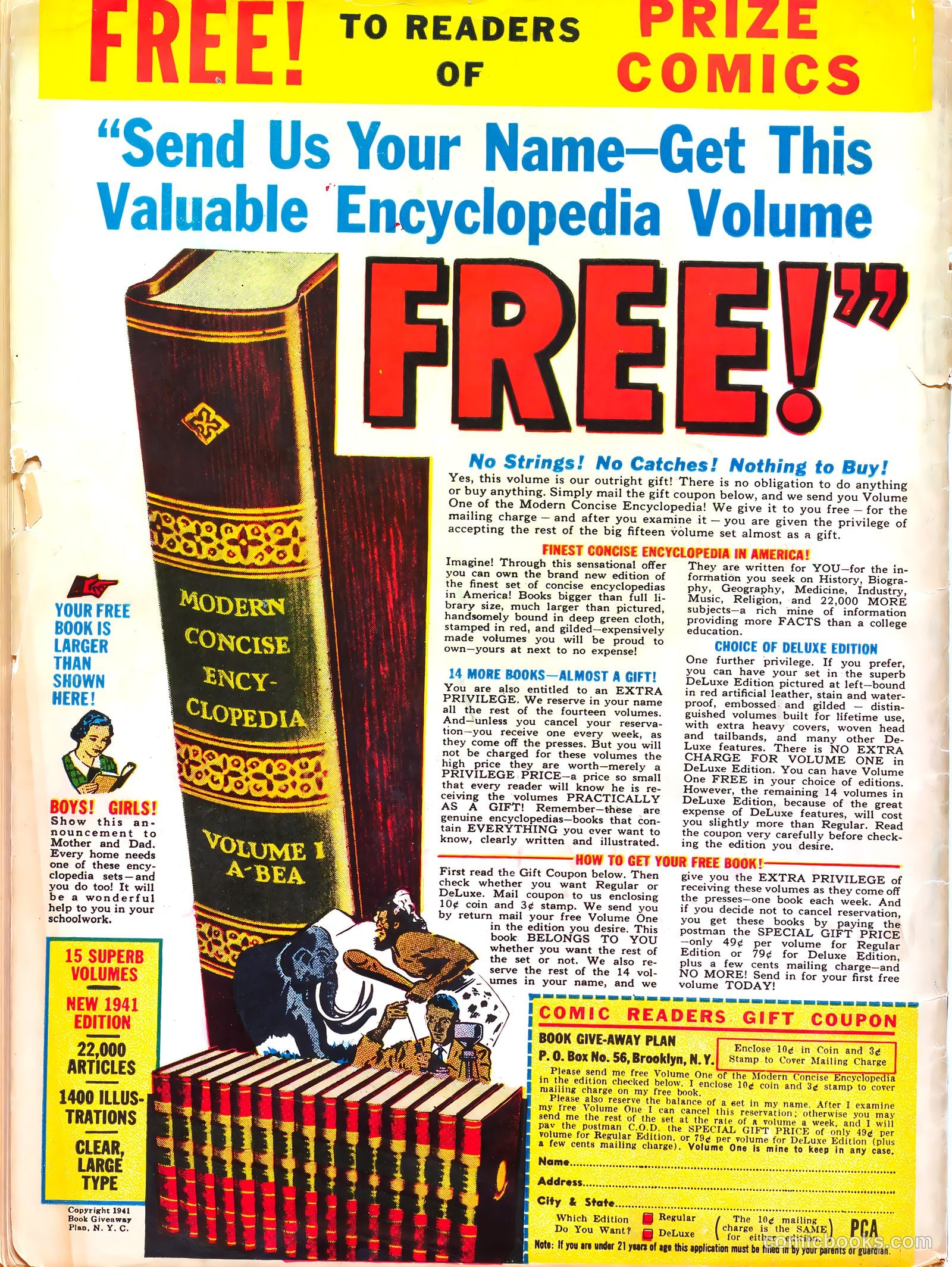 Prize Comics #13 (1940) — page 68 of 68