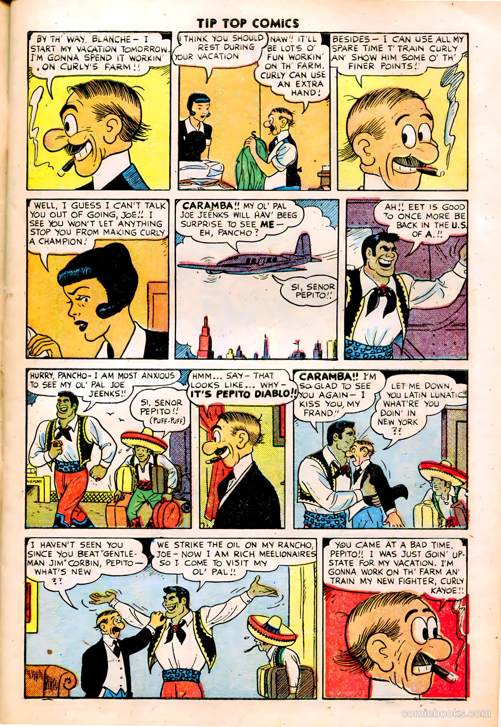 Tip Top Comics #124 (1936) — page 9 of 42