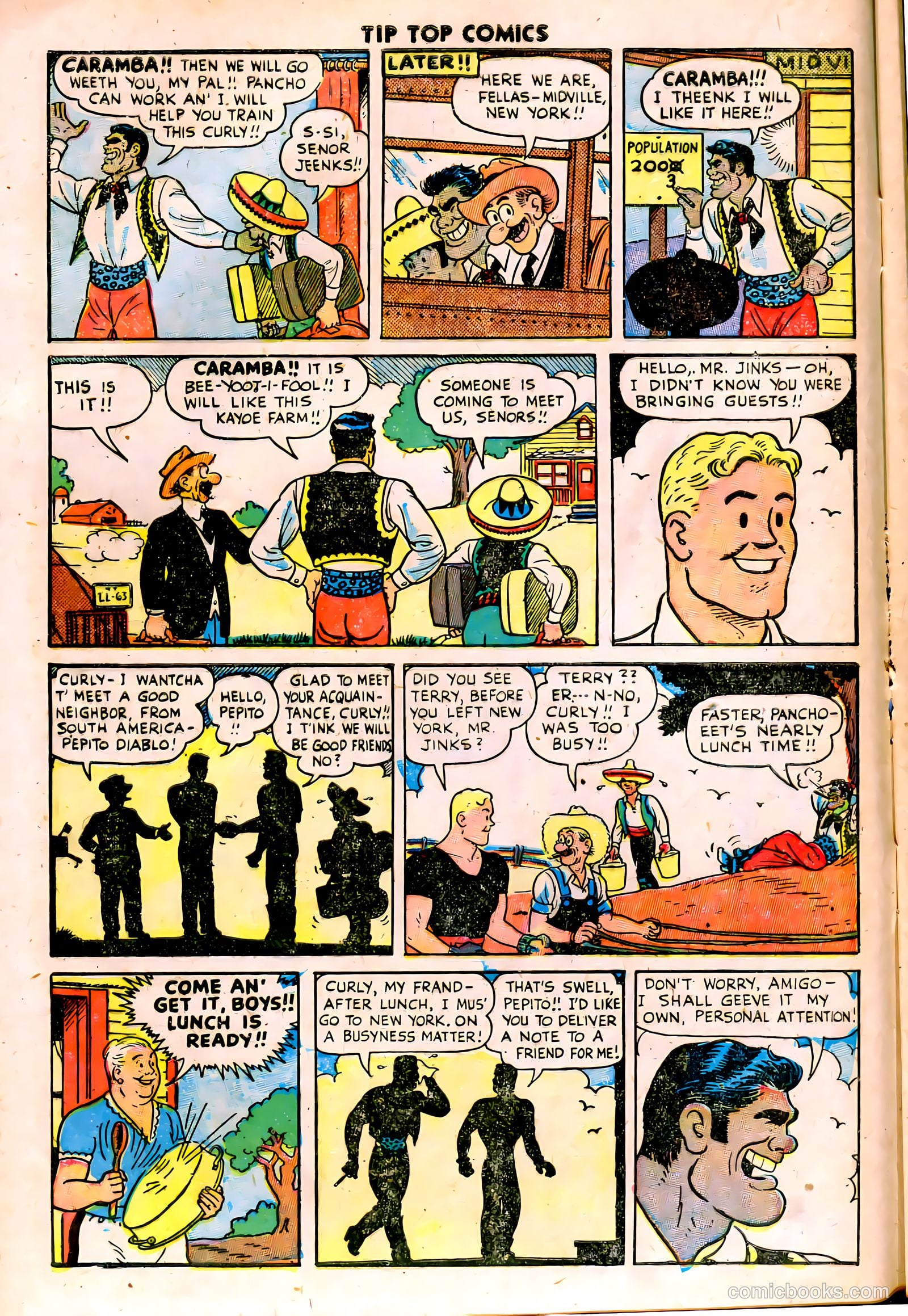 Tip Top Comics #124 (1936) — page 10 of 42