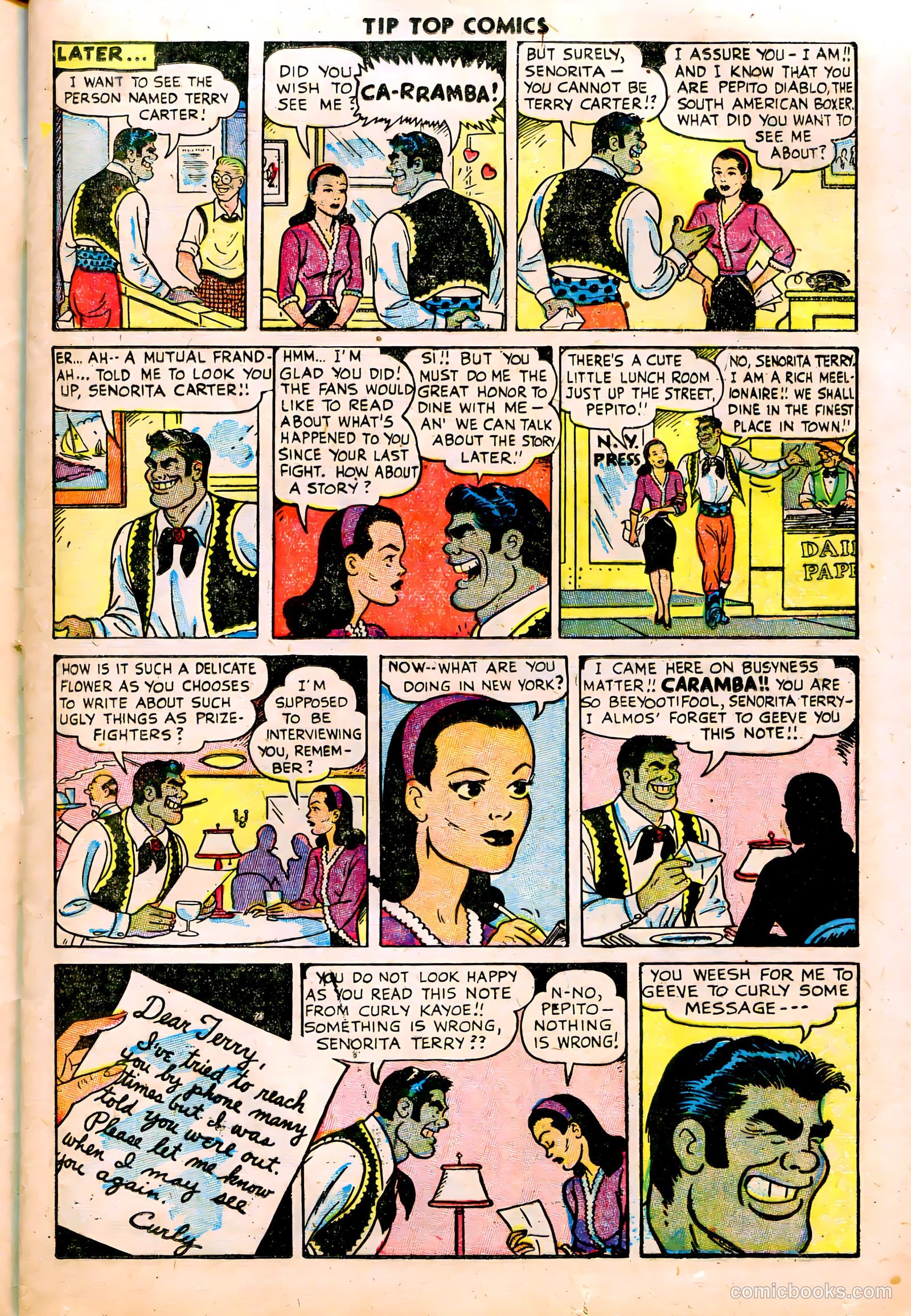 Tip Top Comics #124 (1936) — page 11 of 42