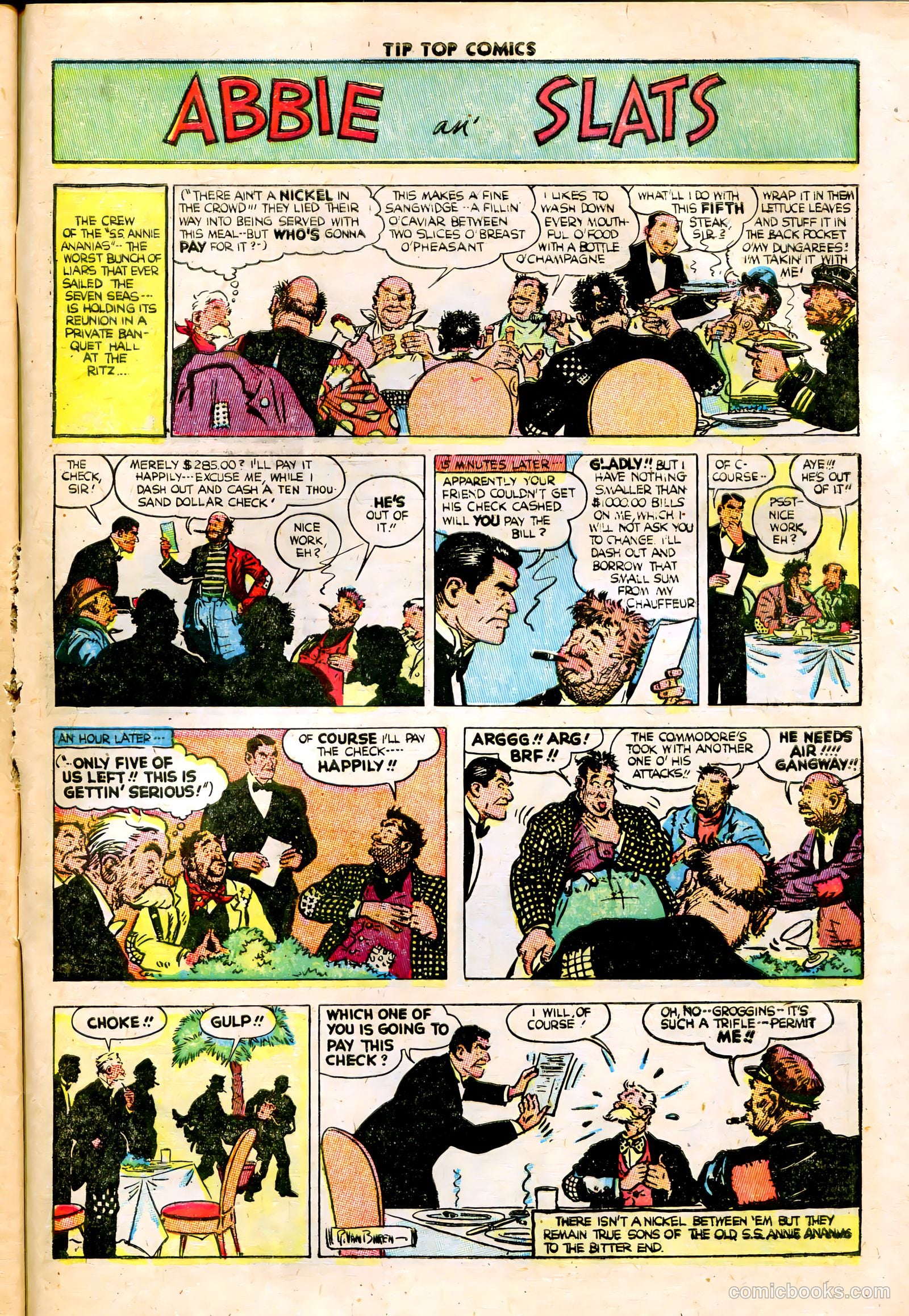 Tip Top Comics #124 (1936) — page 35 of 42