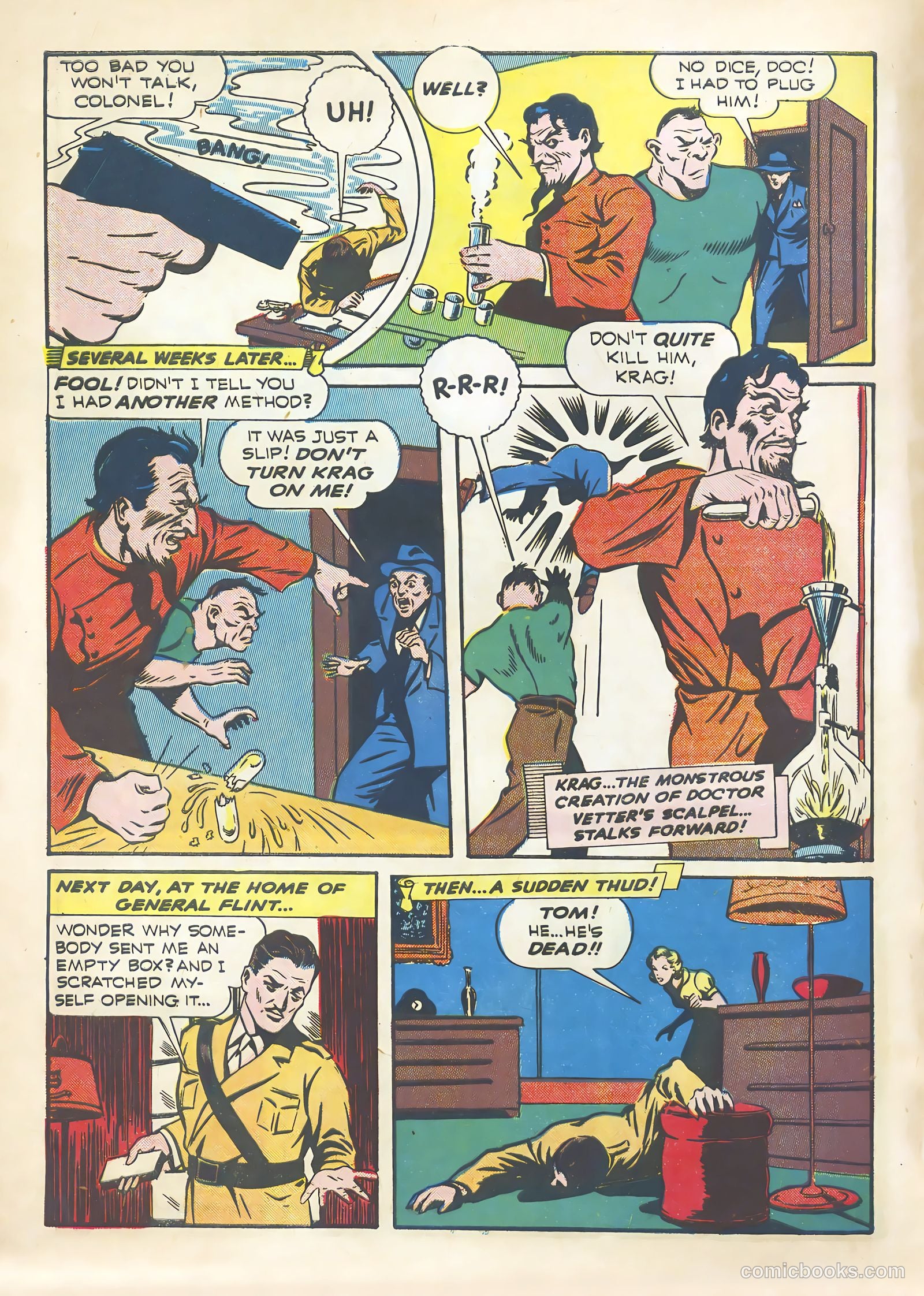 Startling Comics #16 (1940) — page 4 of 68
