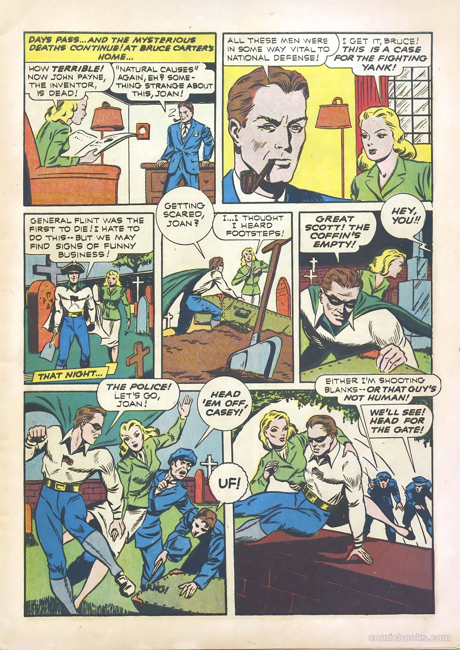 Startling Comics #16 (1940) — page 5 of 68