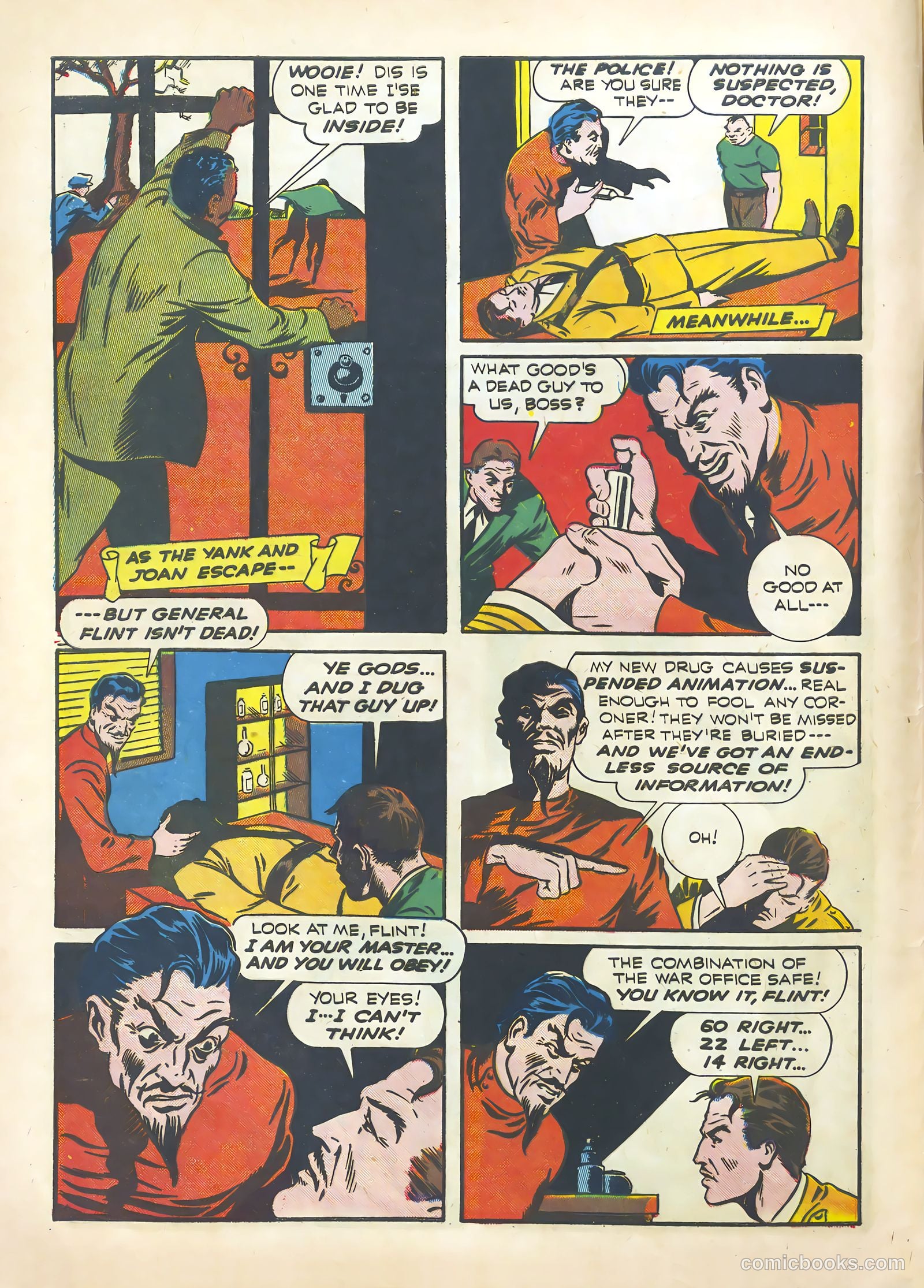 Startling Comics #16 (1940) — page 8 of 68