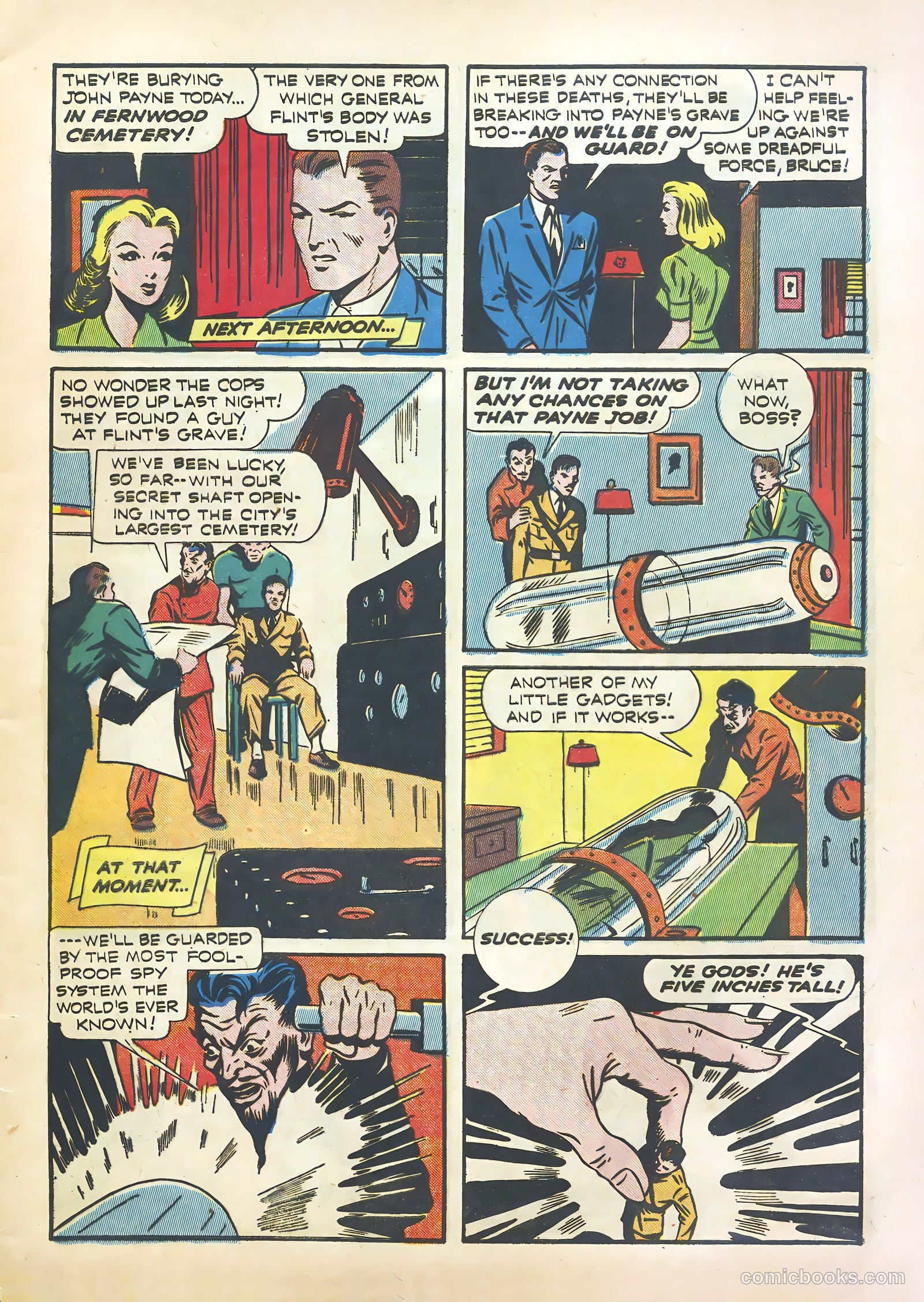 Startling Comics #16 (1940) — page 9 of 68