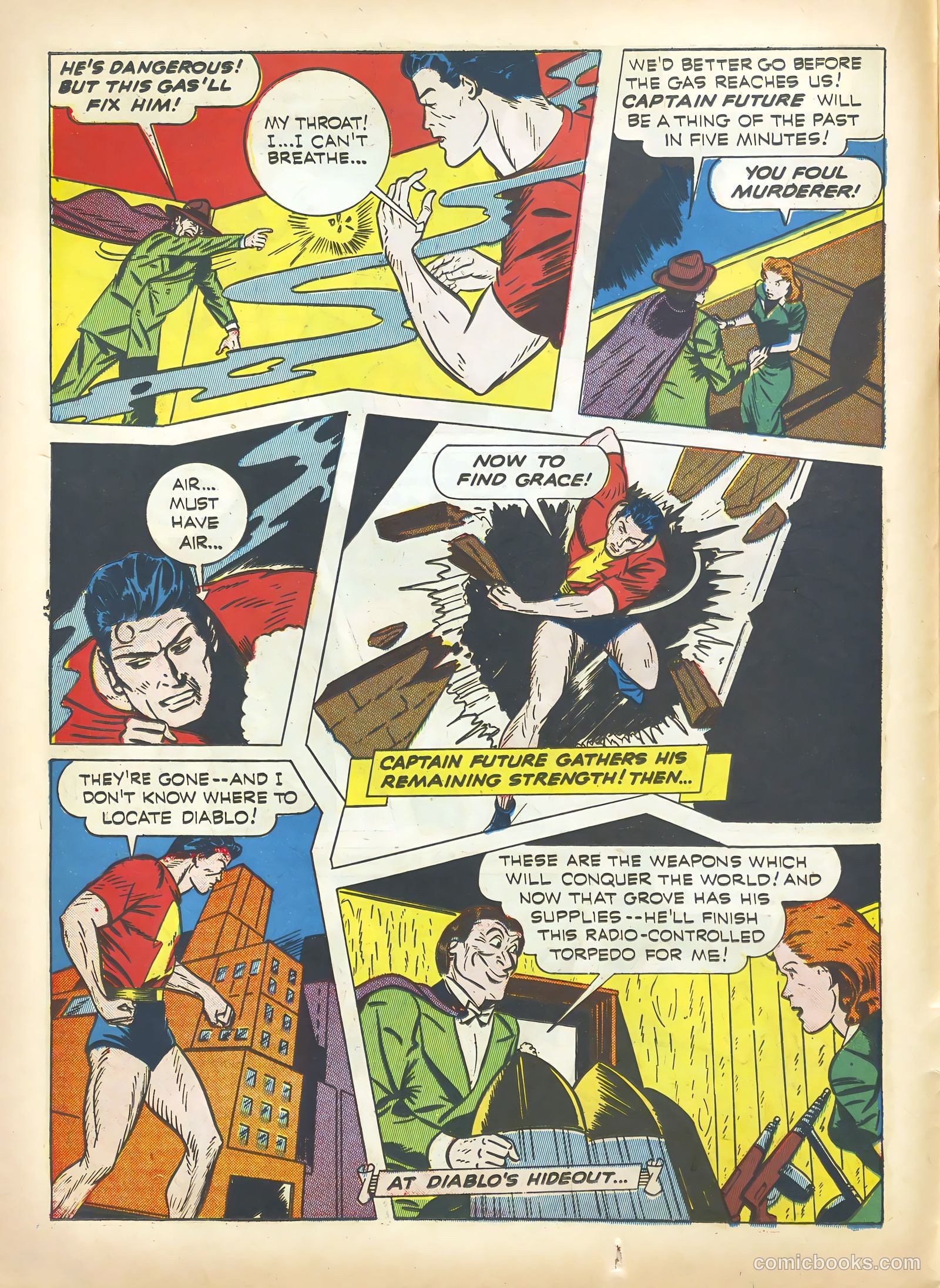 Startling Comics #16 (1940) — page 22 of 68