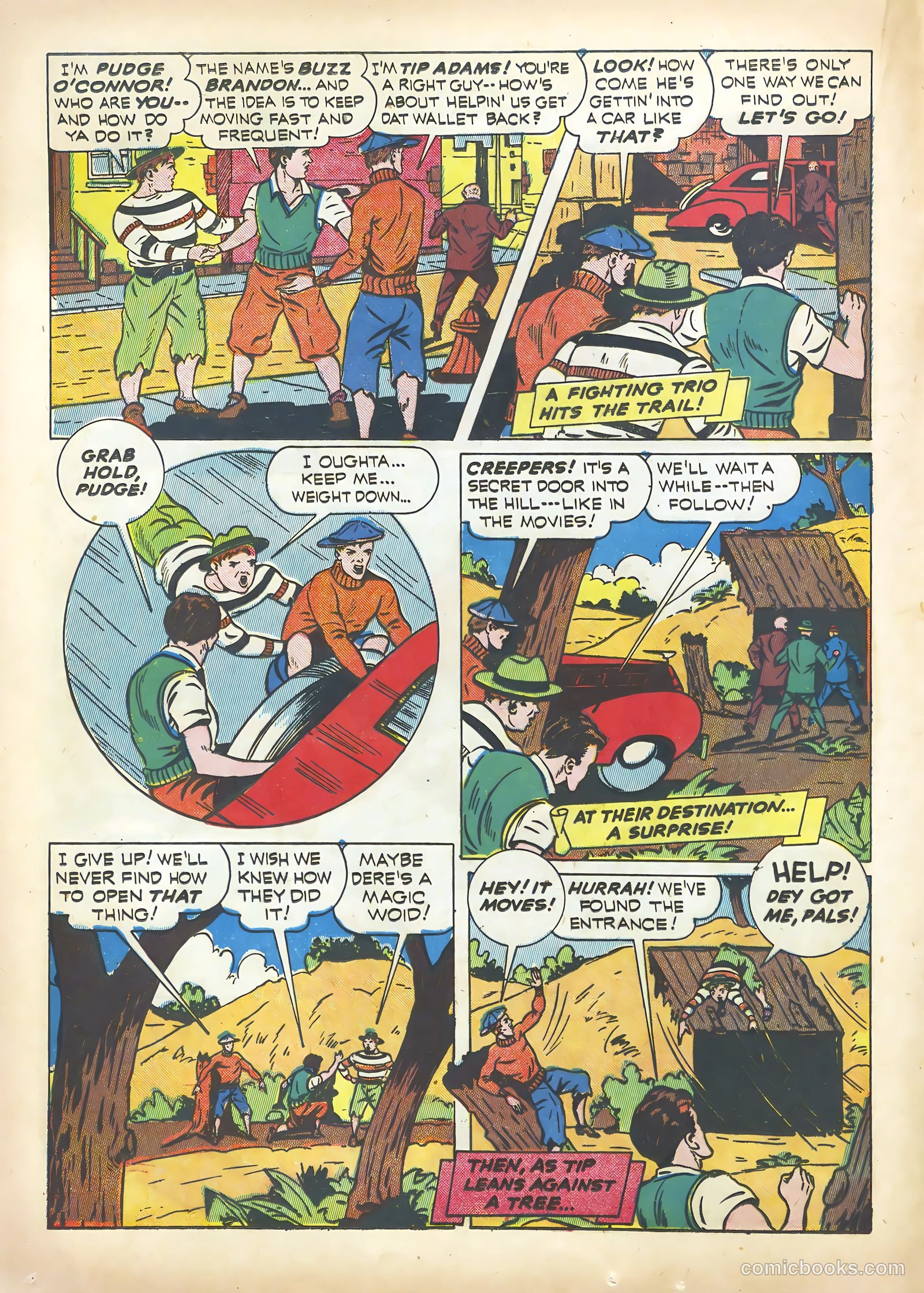 Startling Comics #16 (1940) — page 32 of 68